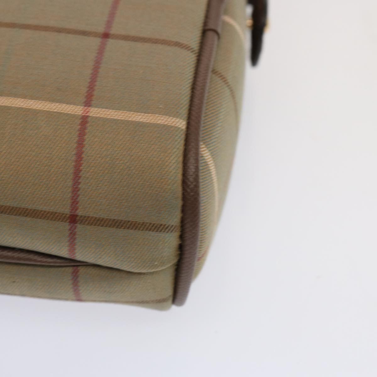 Burberry Nova Check Beige Canvas Clutch Bag (Pre-Owned) Size ONE SIZE - 13 Thumbnail