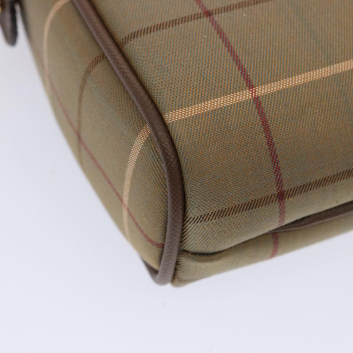 Burberry Nova Check Beige Canvas Clutch Bag (Pre-Owned) Size ONE SIZE - 7 Thumbnail