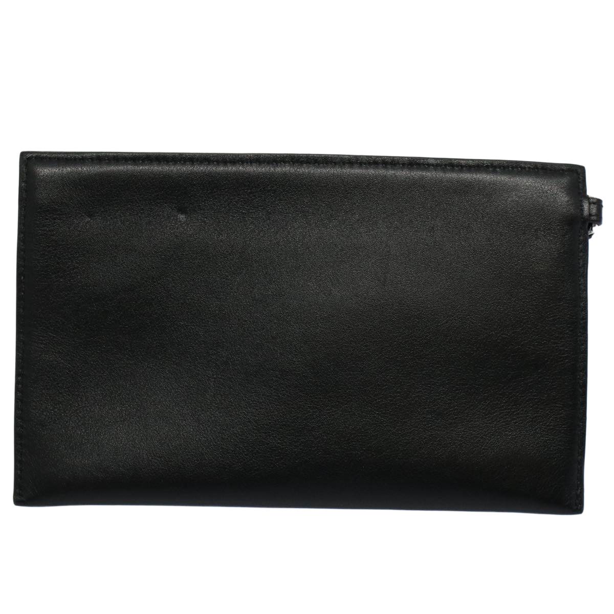 Balenciaga Black Leather Clutch Bag (Pre-Owned) Size ONE SIZE - 2 Thumbnail