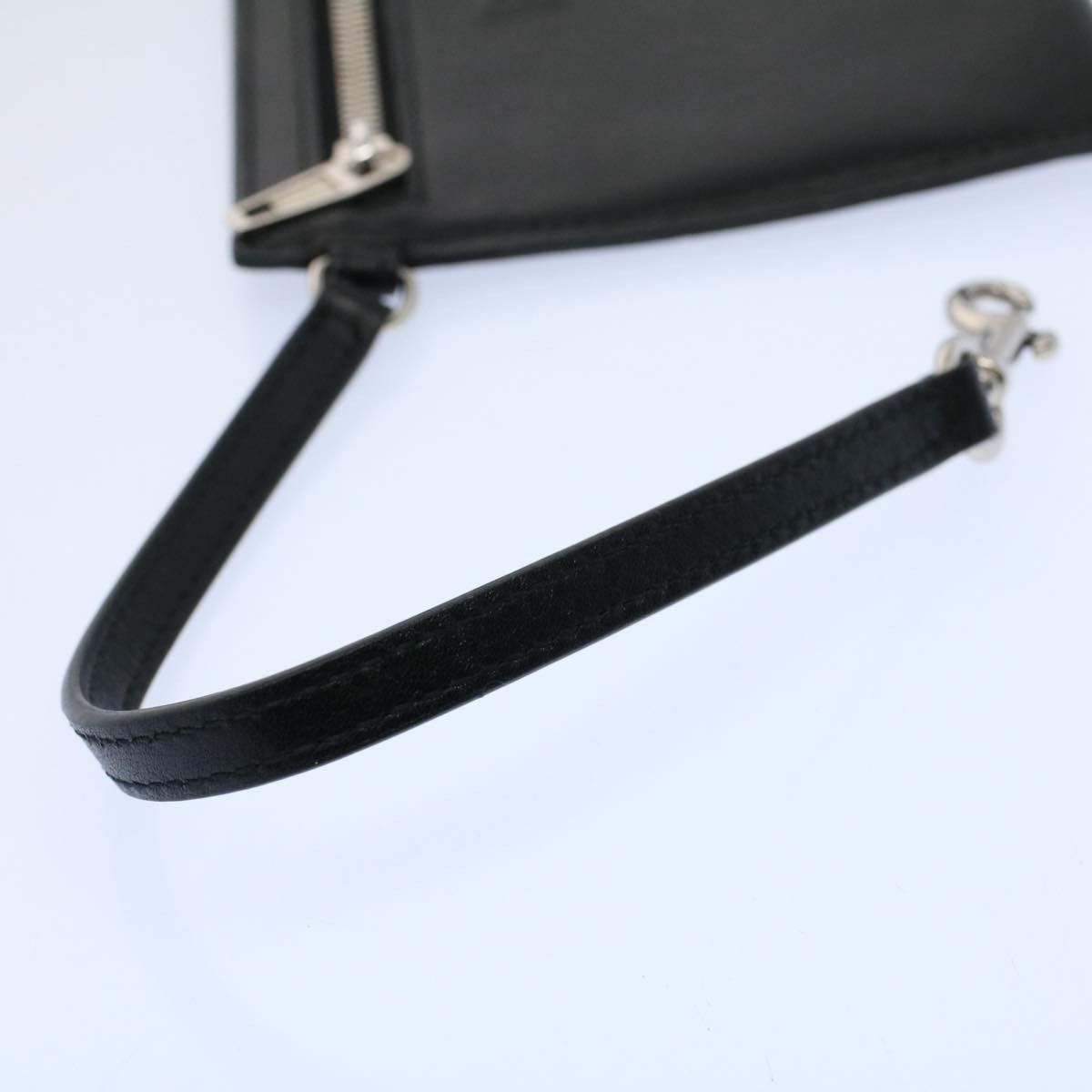 Balenciaga Black Leather Clutch Bag (Pre-Owned) Size ONE SIZE - 13 Thumbnail
