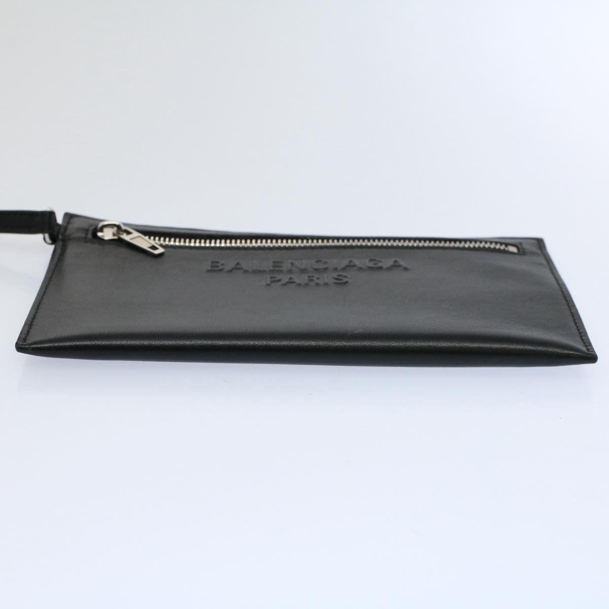 Balenciaga Black Leather Clutch Bag (Pre-Owned) Size ONE SIZE - 3 Thumbnail