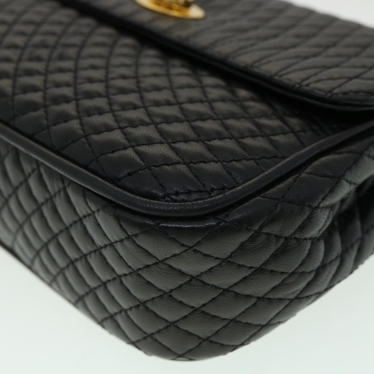 Bally Black Leather Shoulder Bag (Pre-Owned) Size ONE SIZE - 8 Thumbnail