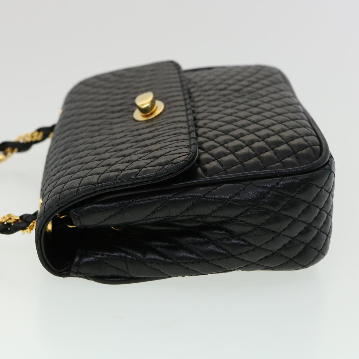 Bally Black Leather Shoulder Bag (Pre-Owned) Size ONE SIZE - 5 Thumbnail