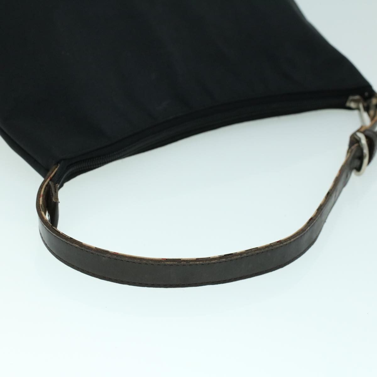 Burberry Black Synthetic Shoulder Bag (Pre-Owned) Size ONE SIZE - 11 Thumbnail