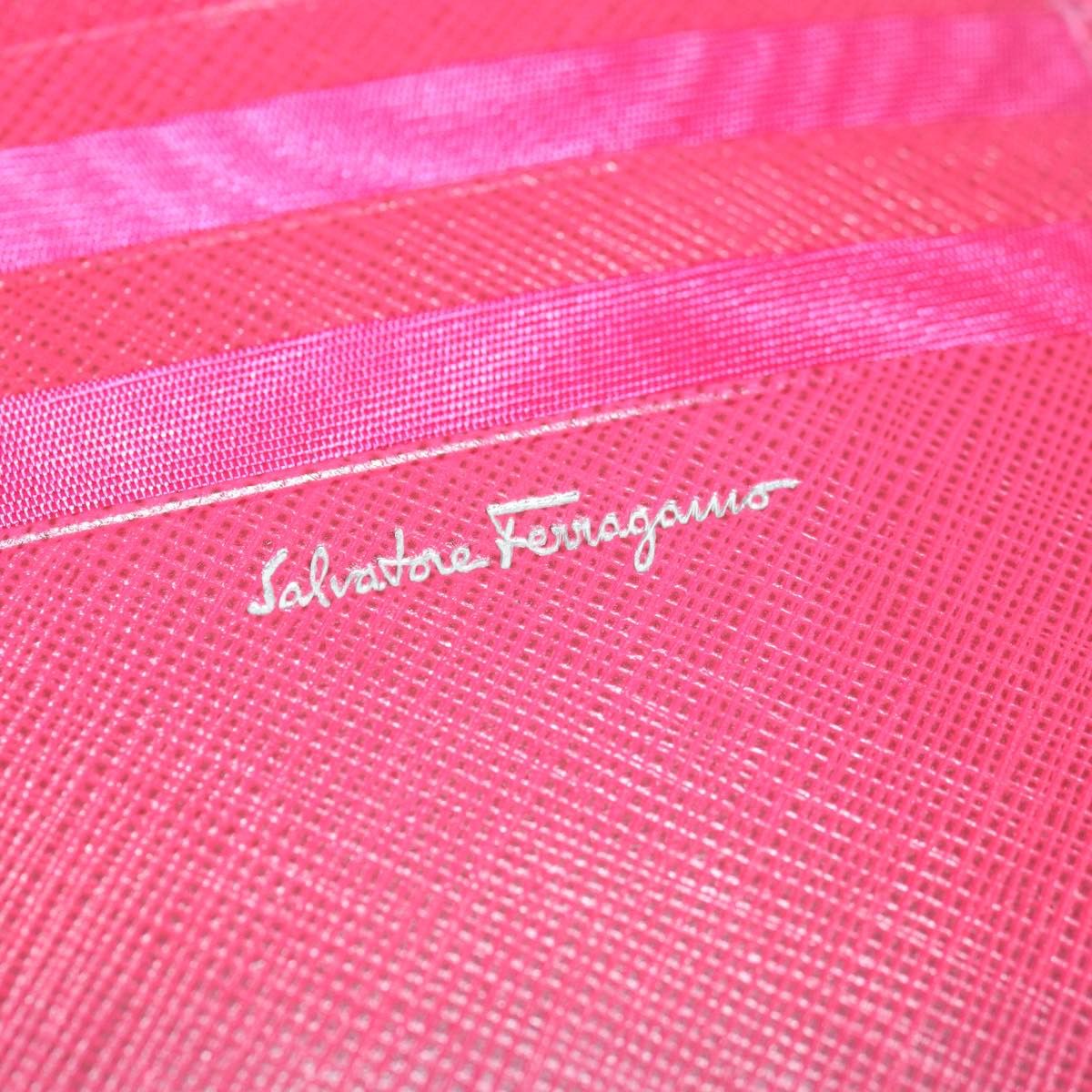 Salvatore Ferragamo Gancini Pink Leather Wallet (Pre-Owned) Size ONE SIZE - 7 Thumbnail