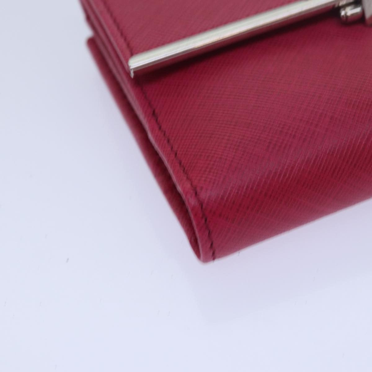 Salvatore Ferragamo Gancini Pink Leather Wallet (Pre-Owned) Size ONE SIZE - 12 Thumbnail