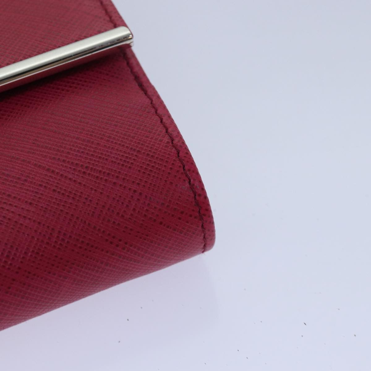 Salvatore Ferragamo Gancini Pink Leather Wallet (Pre-Owned) Size ONE SIZE - 13 Thumbnail