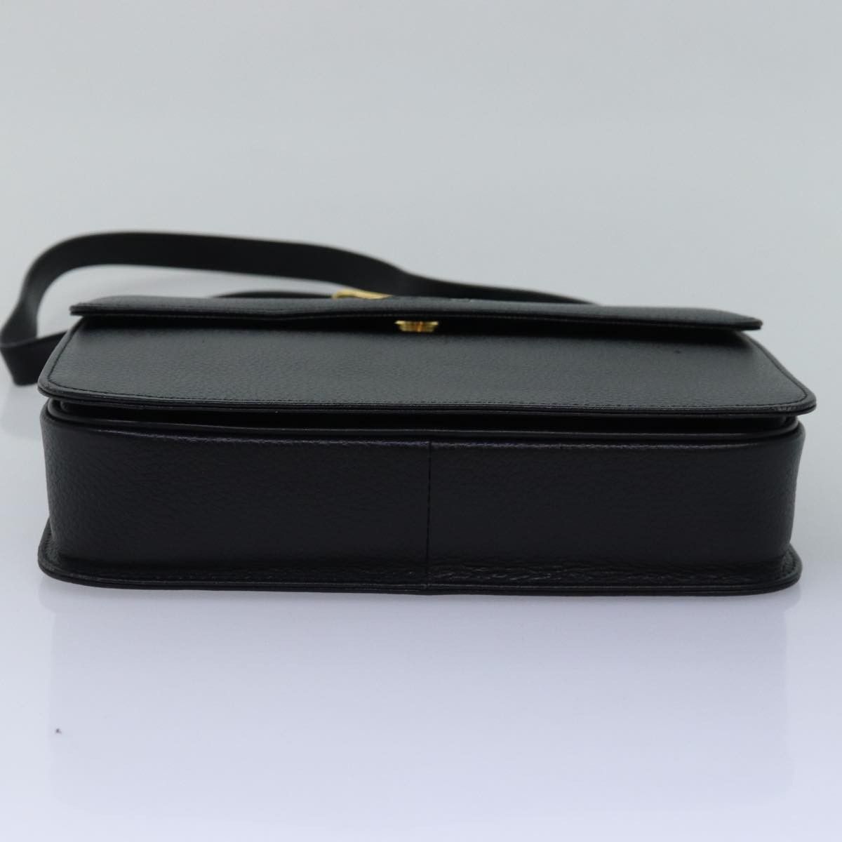 Burberry Nova Check Black Leather Shoulder Bag (Pre-Owned) Size ONE SIZE - 3 Thumbnail