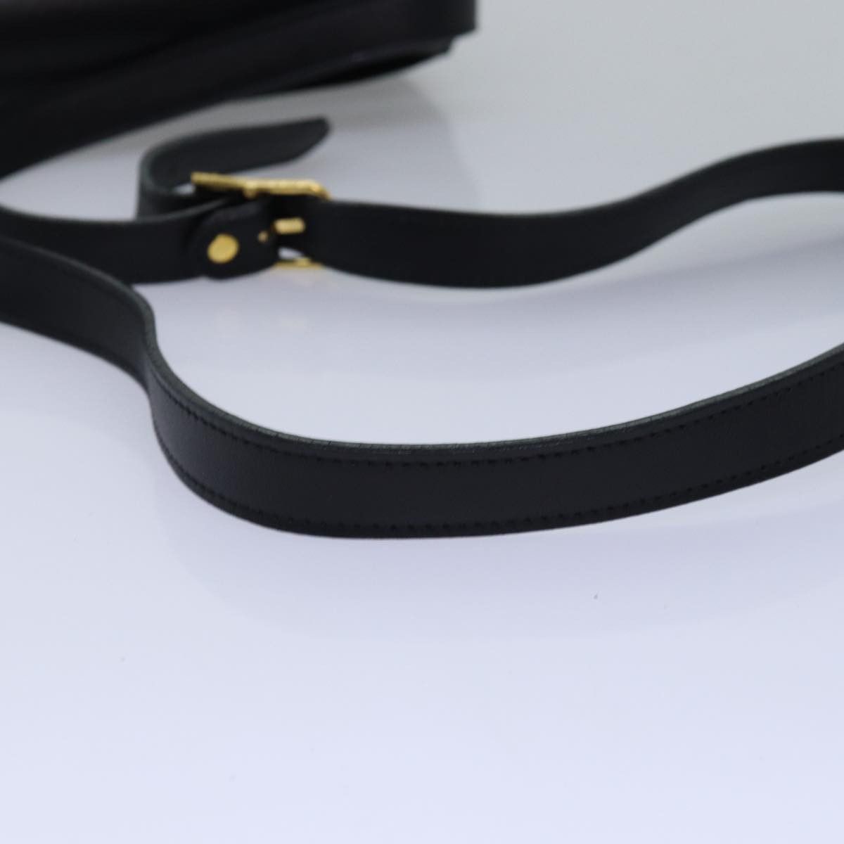 Burberry Nova Check Black Leather Shoulder Bag (Pre-Owned) Size ONE SIZE - 10 Thumbnail