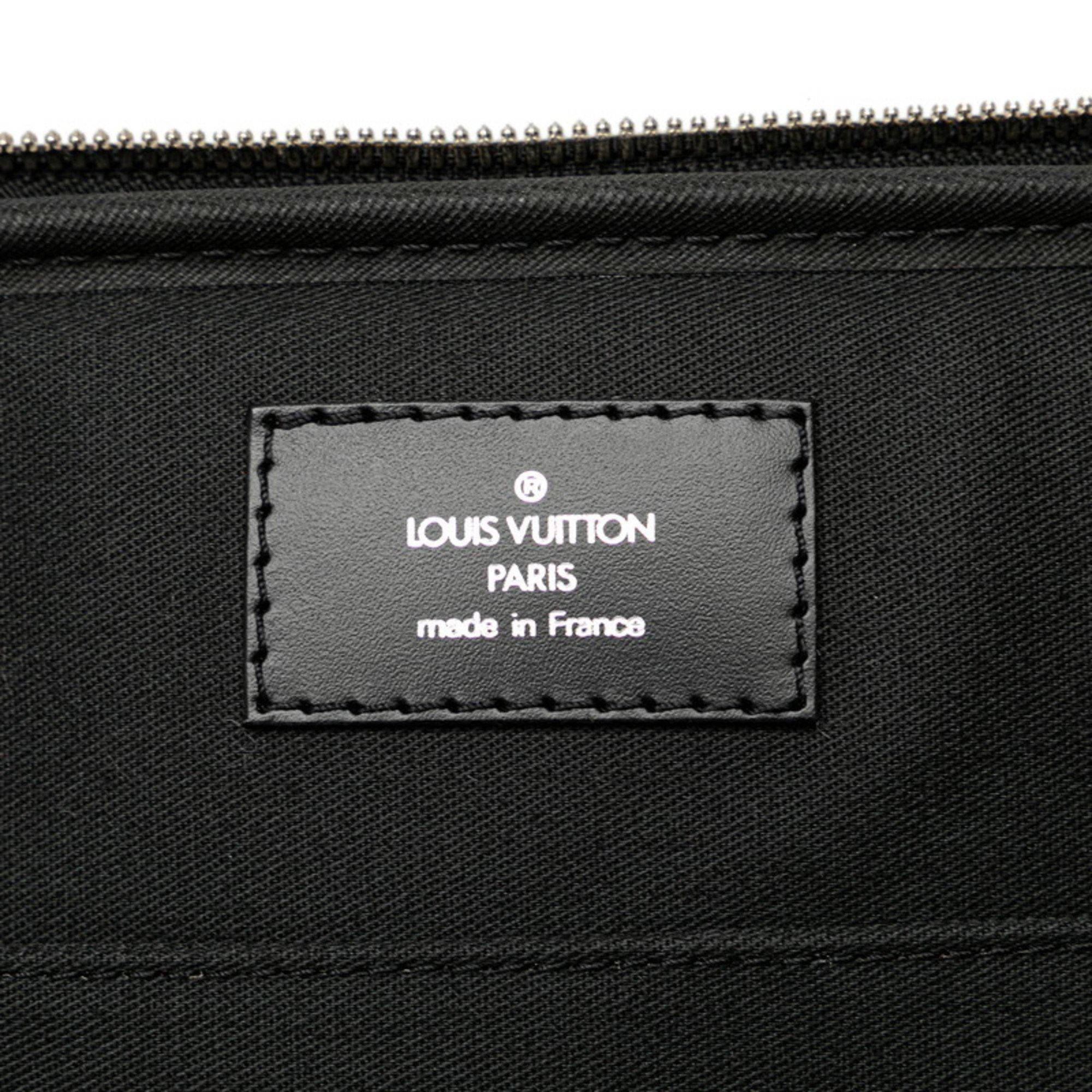 Louis Vuitton Louis Vuitton Taiga Porto Ordinatur Odessa Bag Shoulder M30832 Ardoise Black Leather Men's LOUIS VUITTON Size ONE SIZE - 9 Thumbnail
