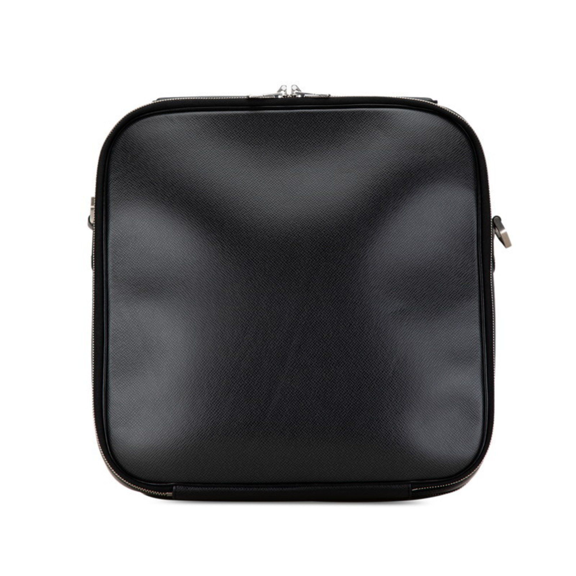 Louis Vuitton Louis Vuitton Taiga Porto Ordinatur Odessa Bag Shoulder M30832 Ardoise Black Leather Men's LOUIS VUITTON Size ONE SIZE - 4 Thumbnail