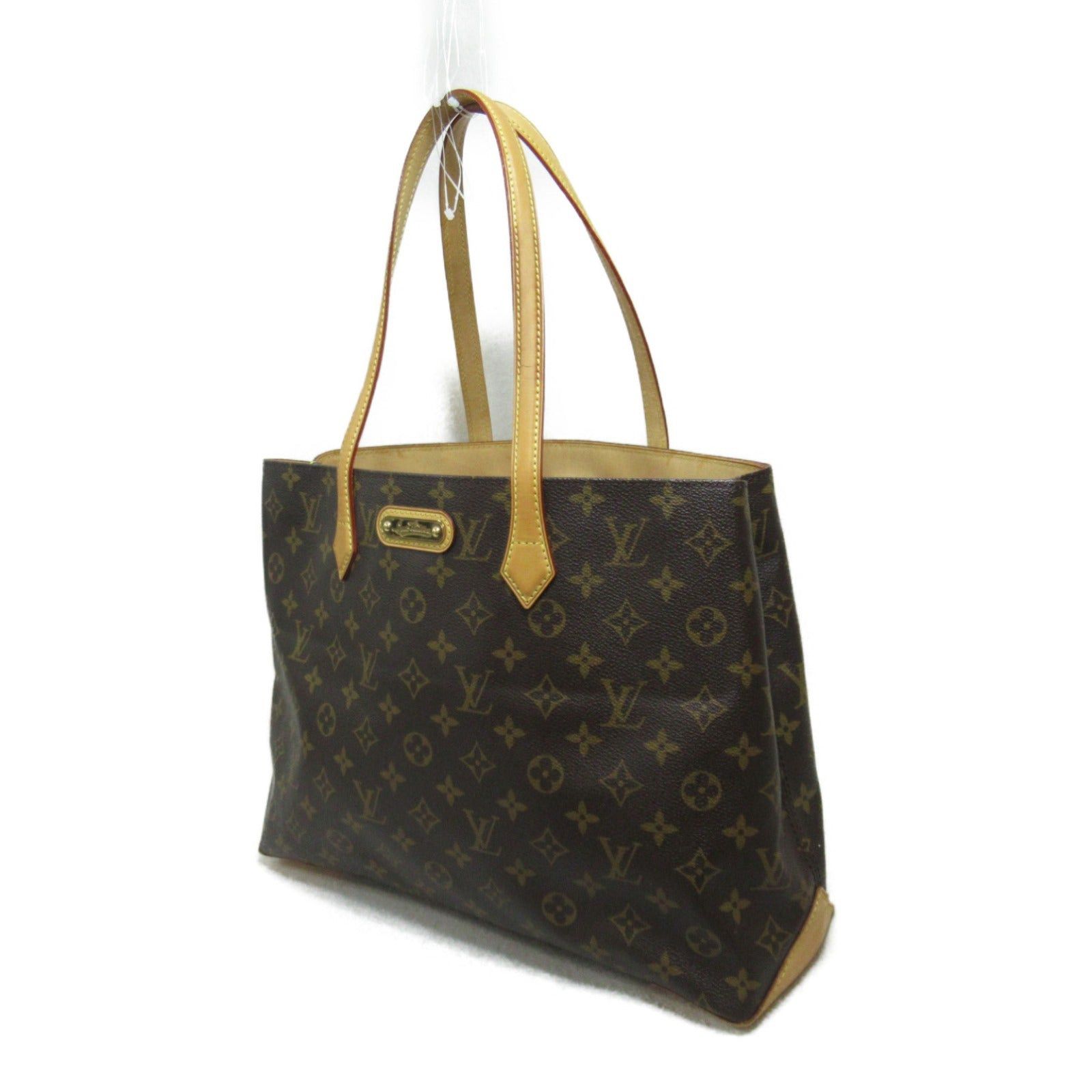 Louis Vuitton Louis Vuitton Wilshire Mm Shoulder Bag Coated Canvas Monogram Brown Size ONE SIZE - 3 Thumbnail