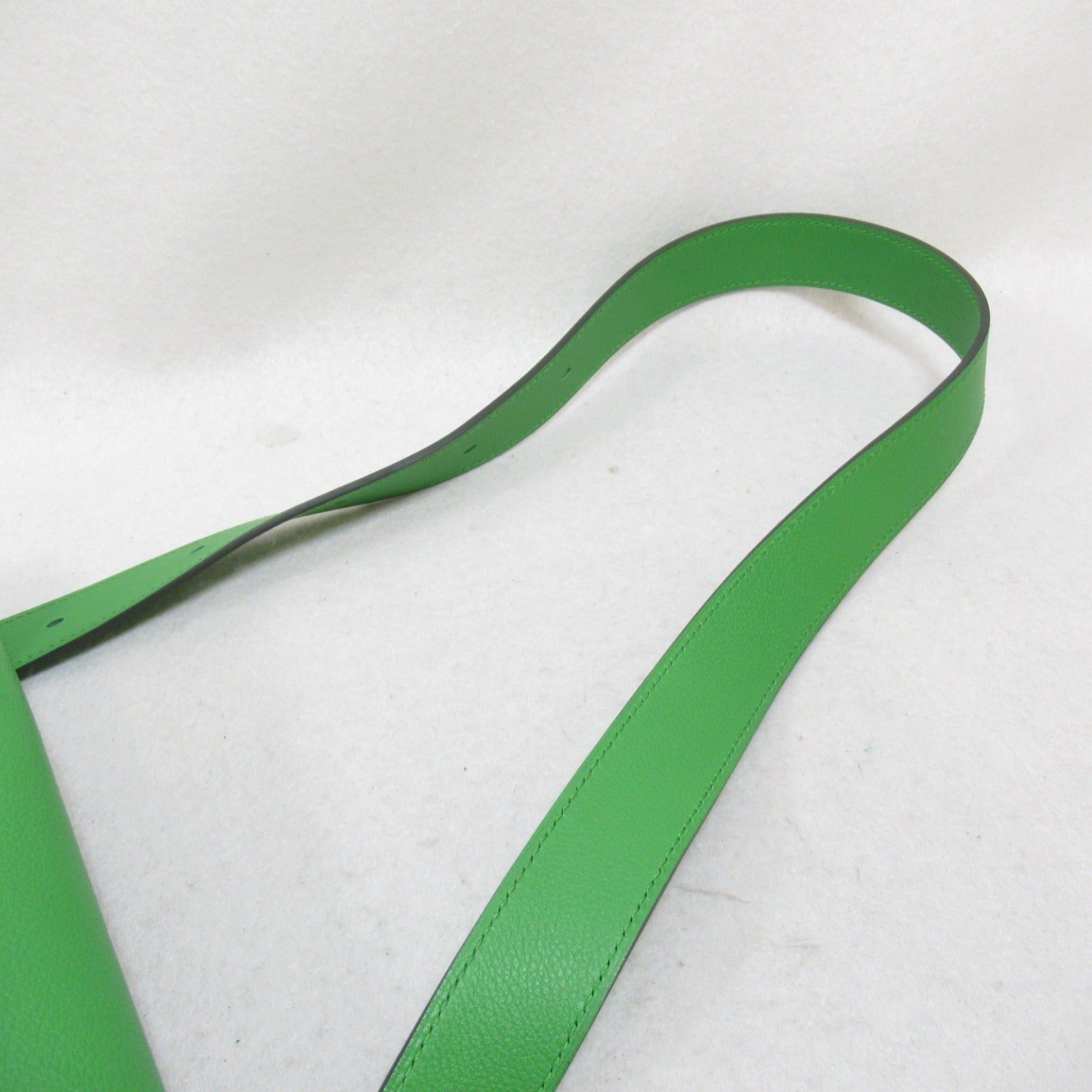 Hermes Hermes Kelly Messenger Shoulder Bag Pm Veil Yucca Leather Evercolor Green Silver Hardware Size ONE SIZE - 9 Thumbnail