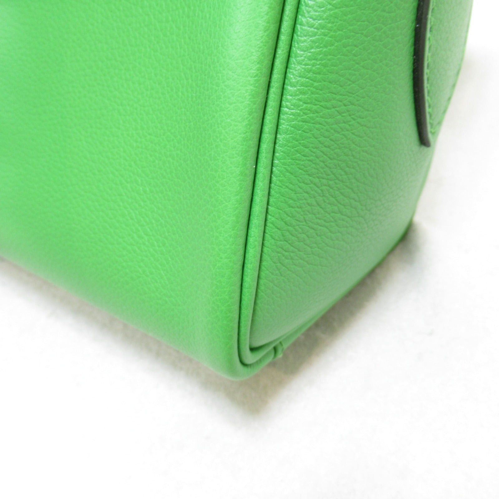 Hermes Hermes Kelly Messenger Shoulder Bag Pm Veil Yucca Leather Evercolor Green Silver Hardware Size ONE SIZE - 10 Thumbnail