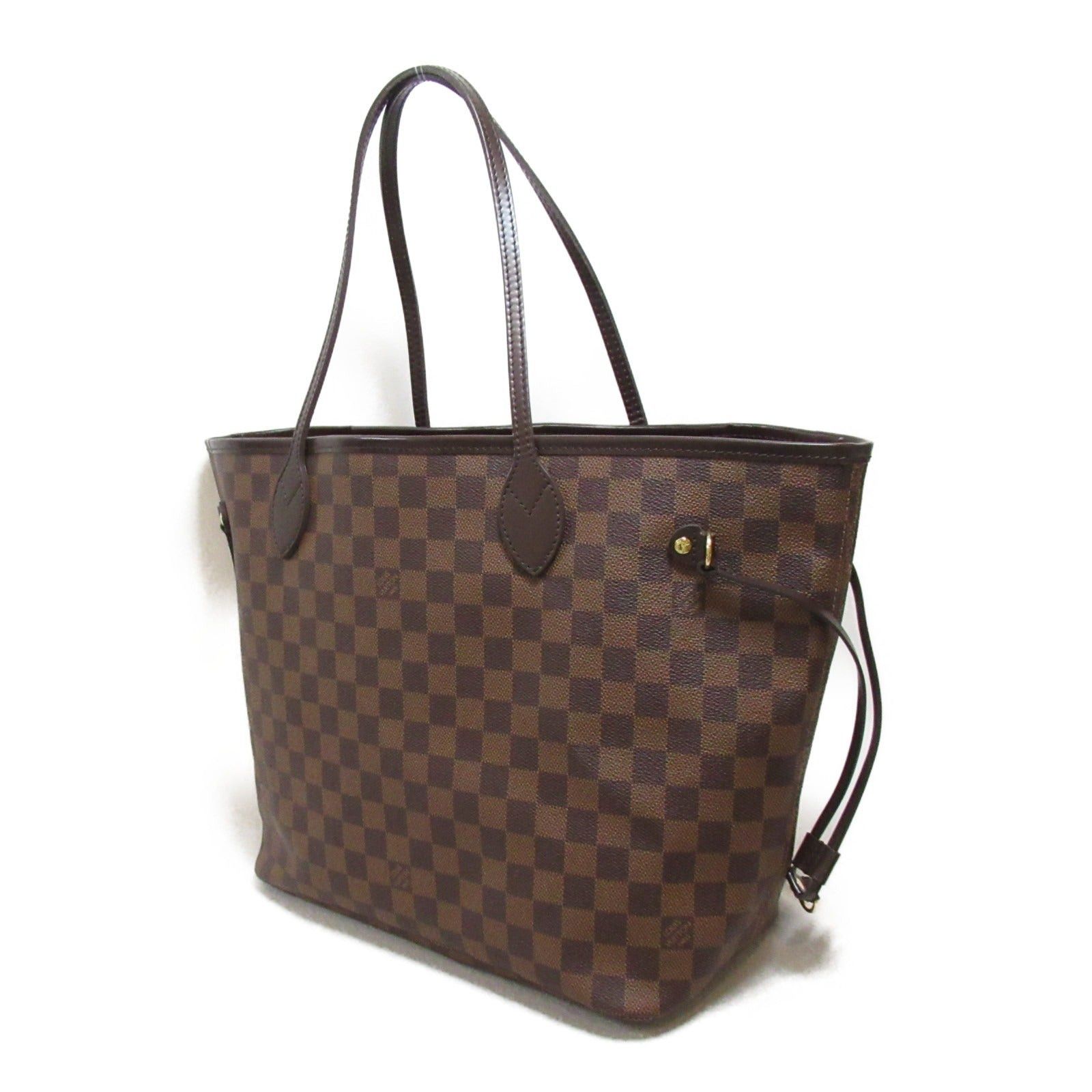 Louis Vuitton Louis Vuitton Neverfull Mm Tote Bag Handbag Coated Canvas Damier Brown Ebene Size ONE SIZE - 3 Thumbnail