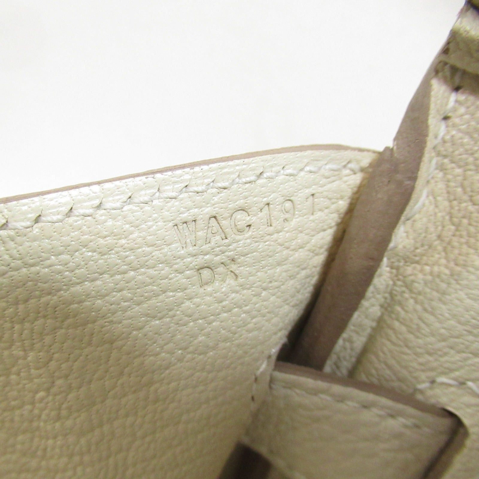 Hermes Hermes Birkin 30 Kure Handbag Leather Togo White Gold Hardware Double Engraved Size ONE SIZE - 7 Thumbnail