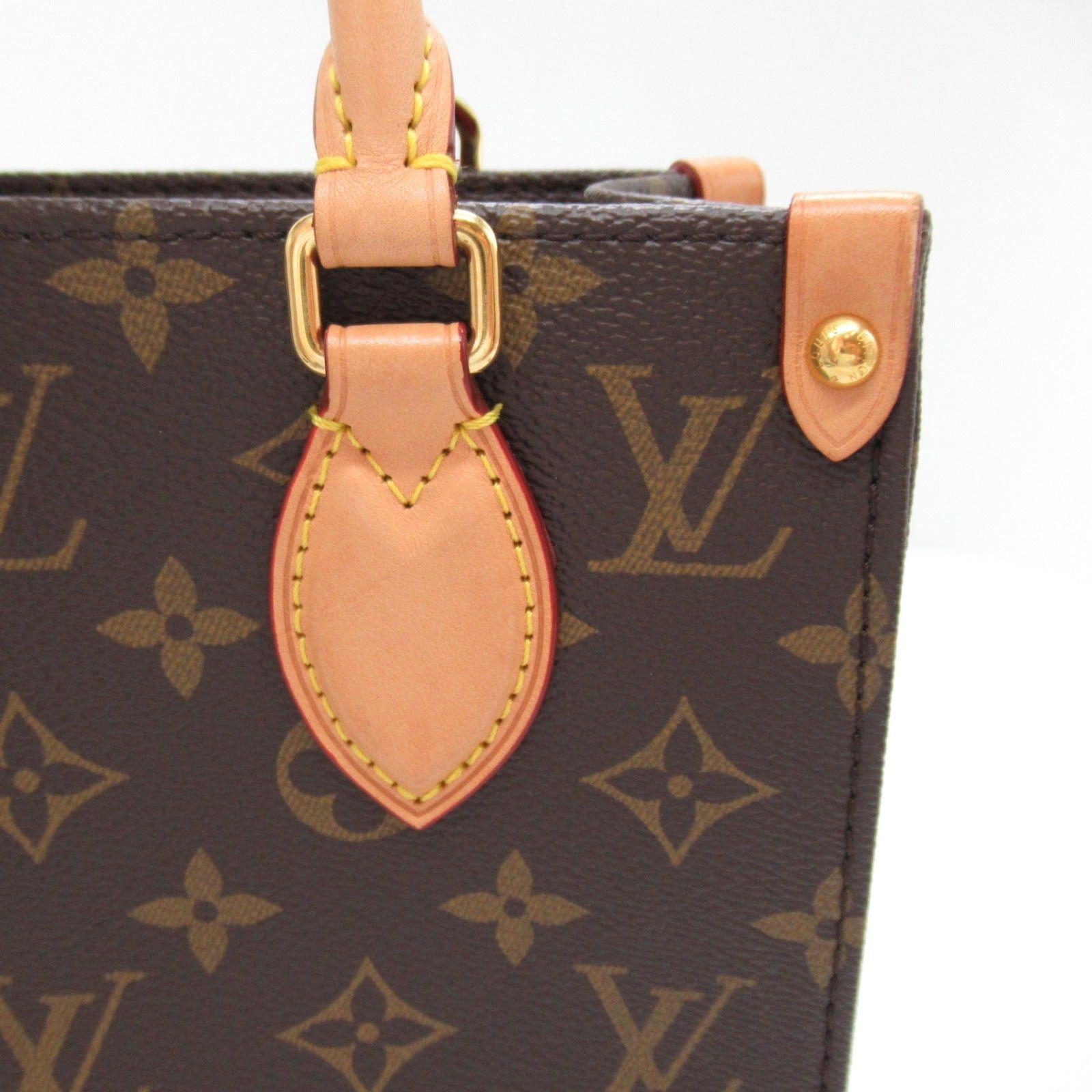 Louis Vuitton Louis Vuitton Sac Pla Bb Shoulder Bag Coated Canvas Monogram Brown Size ONE SIZE - 13 Thumbnail