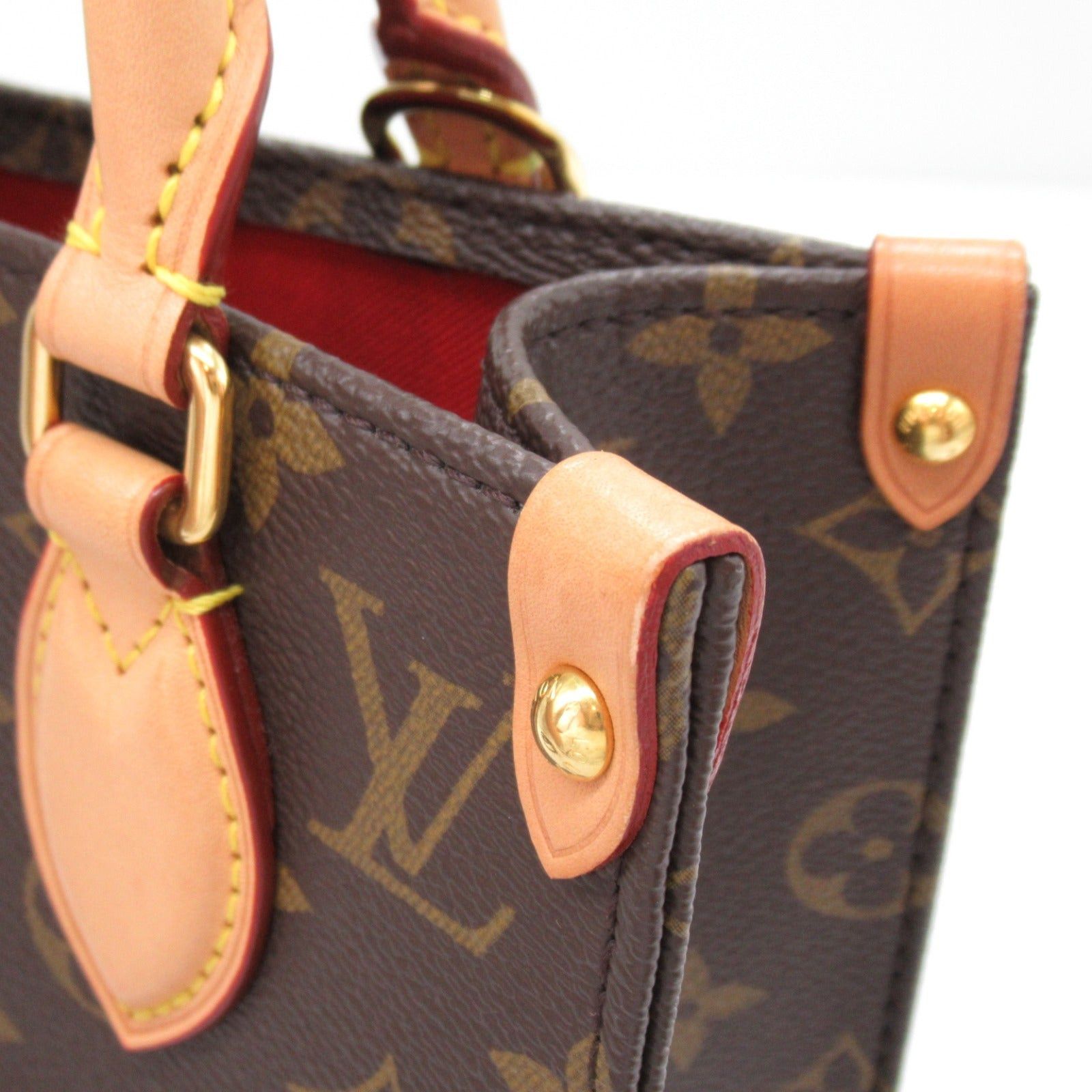 Louis Vuitton Louis Vuitton Sac Pla Bb Shoulder Bag Coated Canvas Monogram Brown Size ONE SIZE - 11 Thumbnail