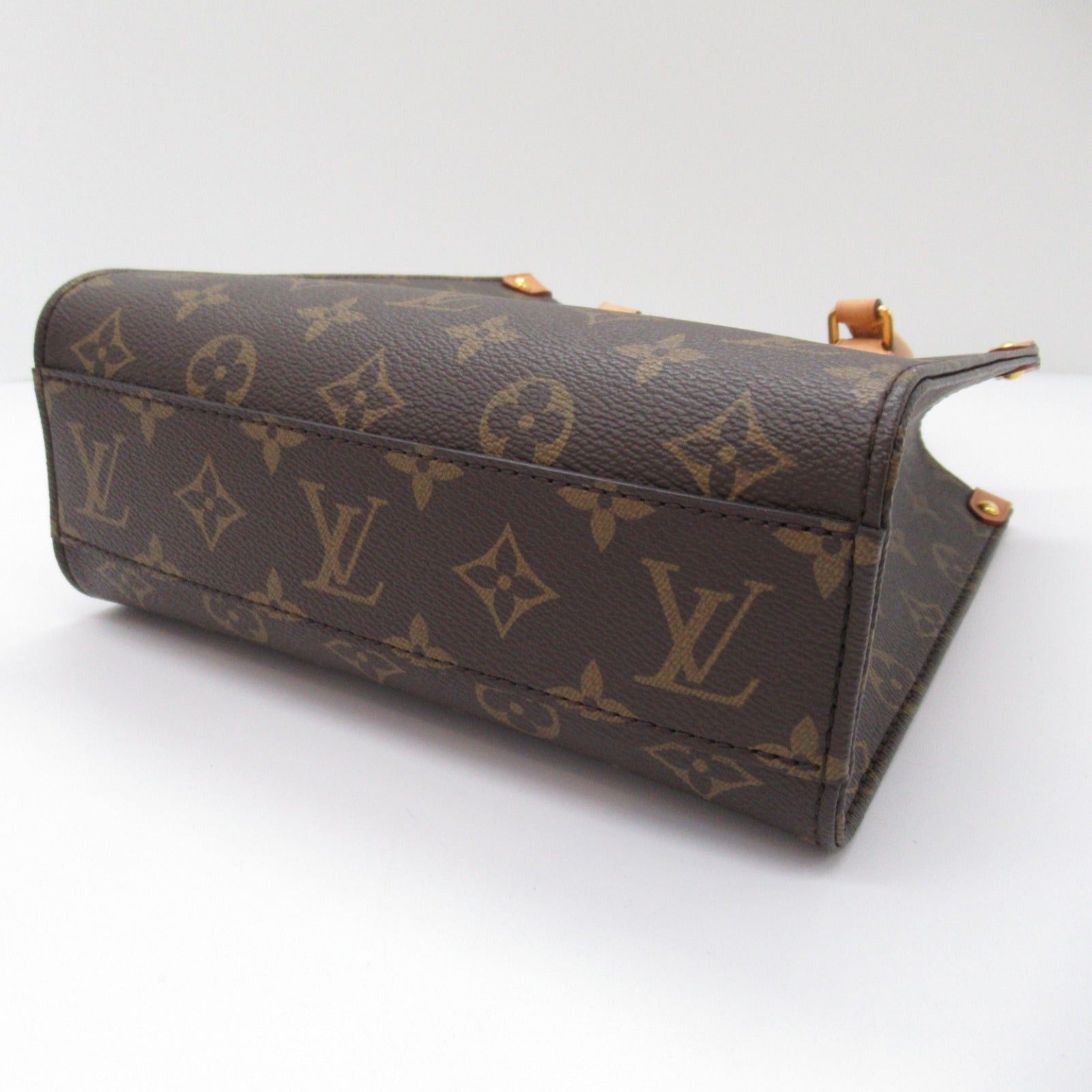 Louis Vuitton Louis Vuitton Sac Pla Bb Shoulder Bag Coated Canvas Monogram Brown Size ONE SIZE - 4 Thumbnail