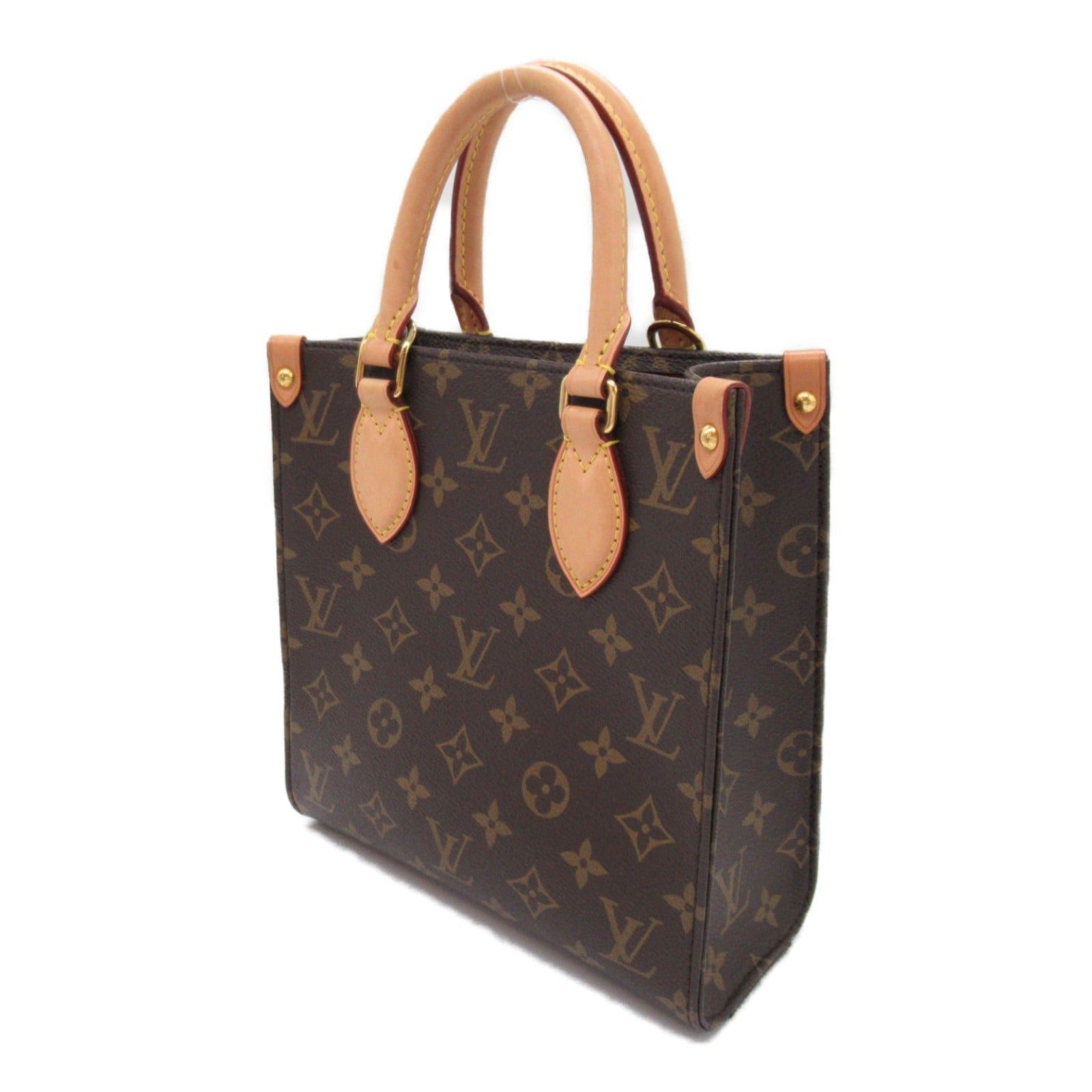 Louis Vuitton Louis Vuitton Sac Pla Bb Shoulder Bag Coated Canvas Monogram Brown Size ONE SIZE - 3 Thumbnail
