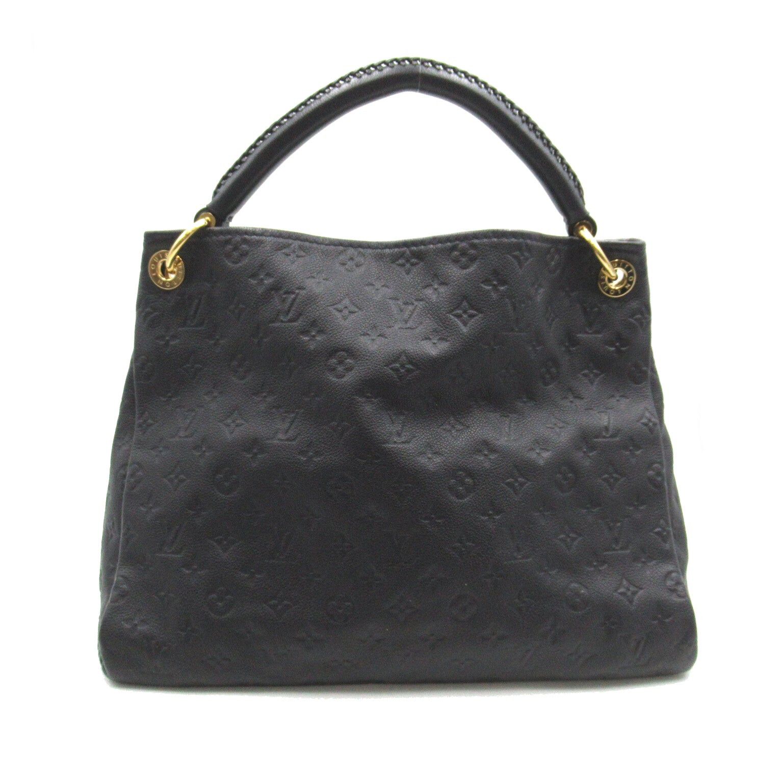 Louis Vuitton Louis Vuitton Artsy Mm Handbag Leather Monogram Empreinte Black Infini Size ONE SIZE - 2 Thumbnail