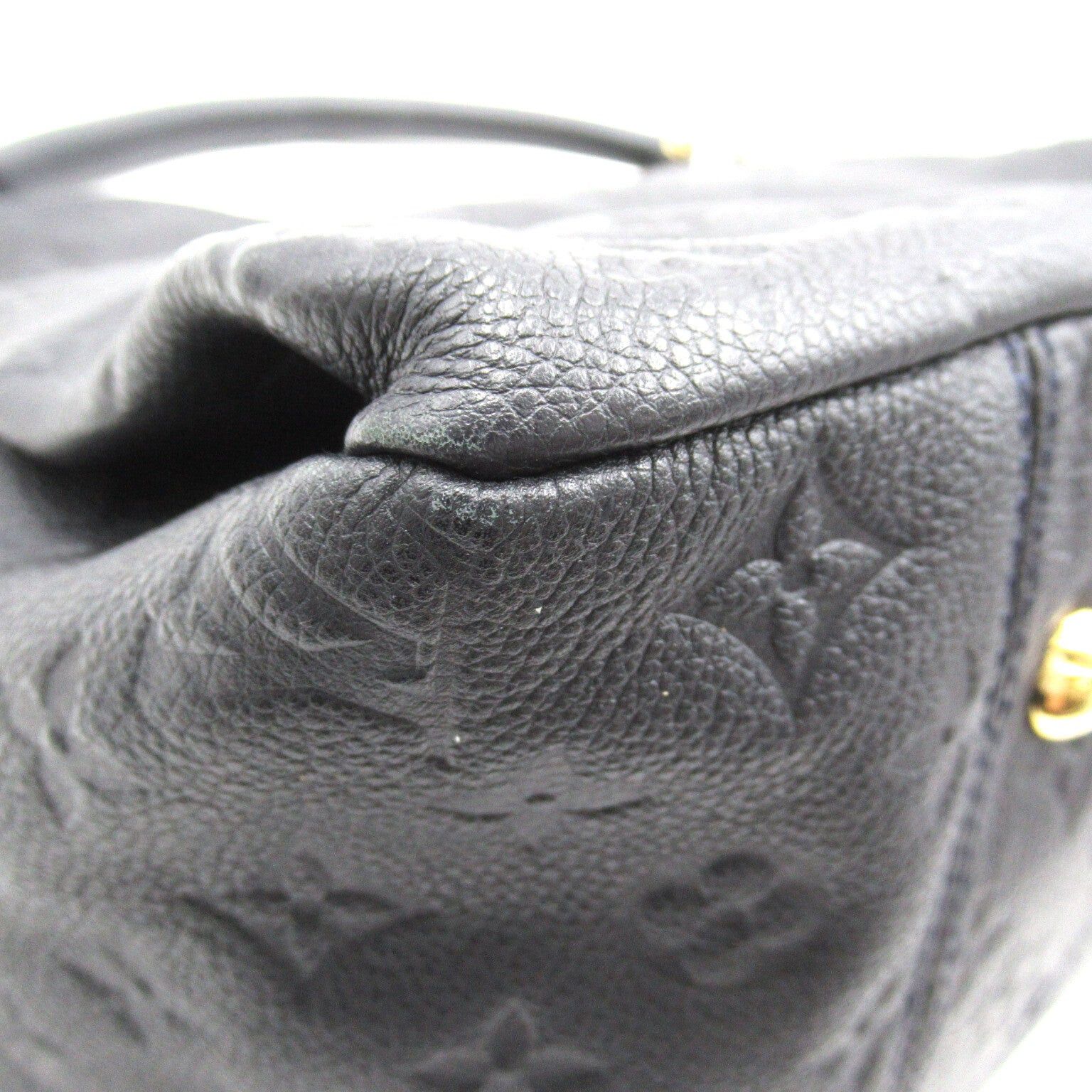 Louis Vuitton Louis Vuitton Artsy Mm Handbag Leather Monogram Empreinte Black Infini Size ONE SIZE - 11 Thumbnail