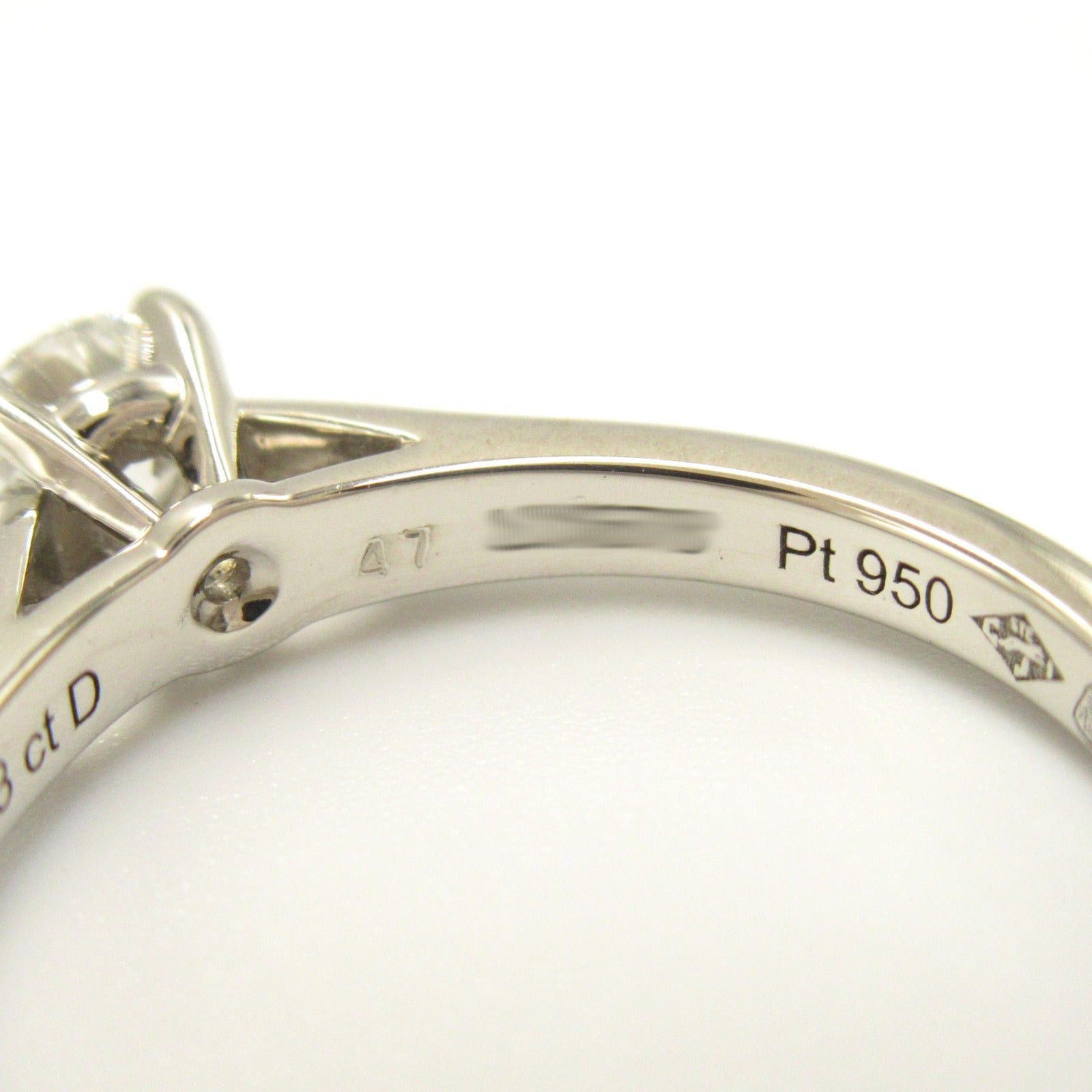 Cartier Cartier 1895 Solitaire Diamond Ring Pt950 Platinum Clear Size ONE SIZE - 5 Thumbnail