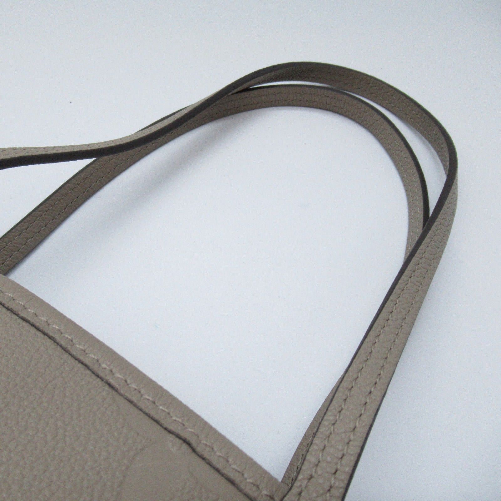 Louis Vuitton Louis Vuitton Neverfull Mm Handbag Tote Bag Calfskin (Cowhide) Monogram Empreinte Beige Tourterelle Size ONE SIZE - 7 Thumbnail