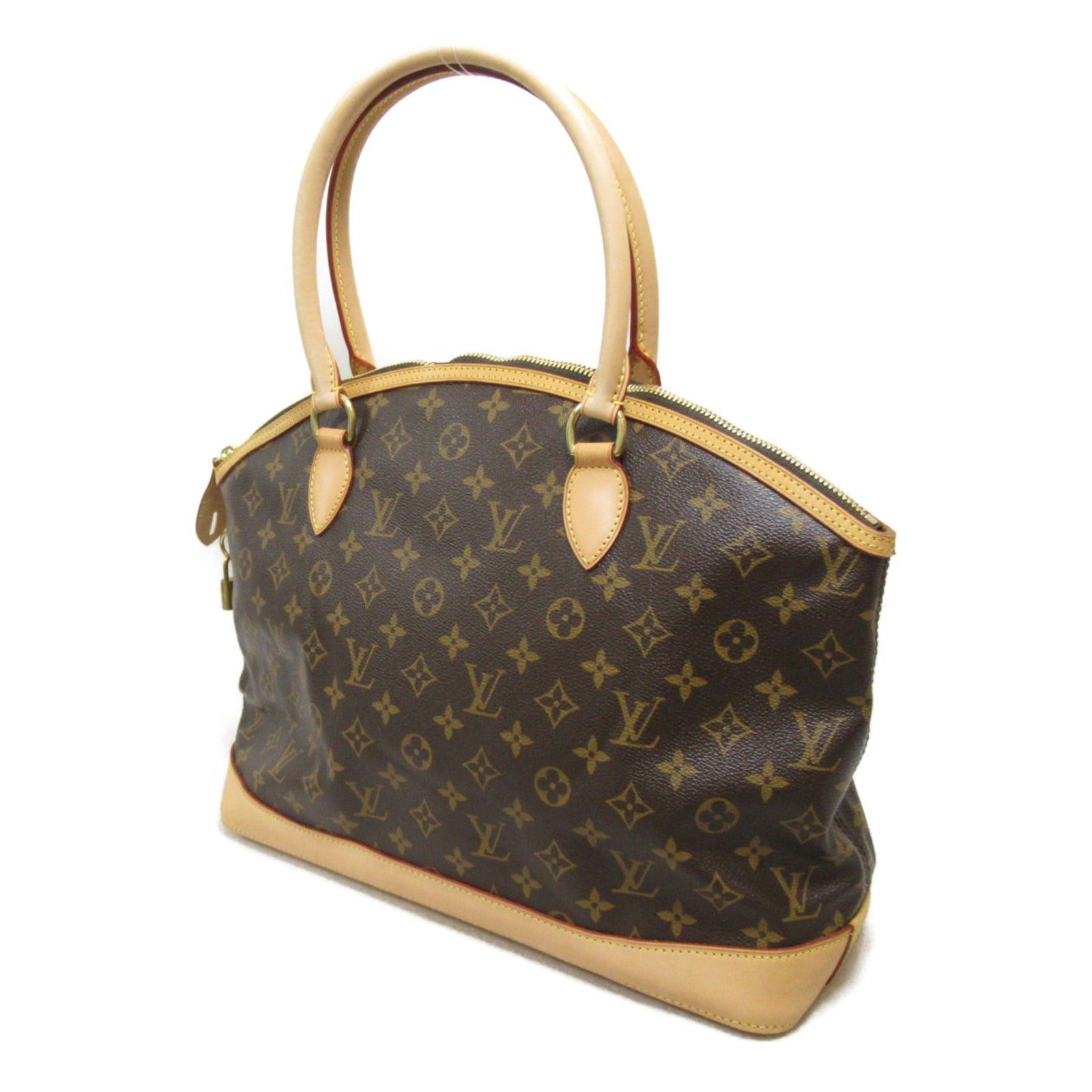 Louis Vuitton Louis Vuitton Rockit Horizontal Handbag Coated Canvas Monogram Brown Size ONE SIZE - 3 Thumbnail