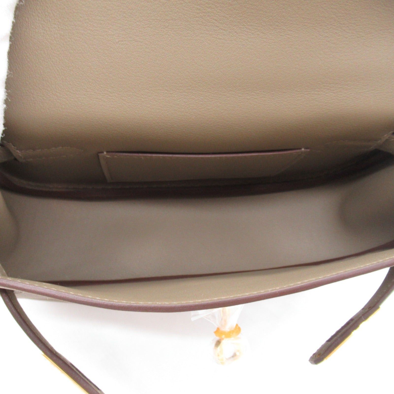 Hermes Hermes Kelly Move Étoupe Shoulder Bag Leather Veau Swift Beige Gold Hardware B Stamp Size ONE SIZE - 5 Thumbnail