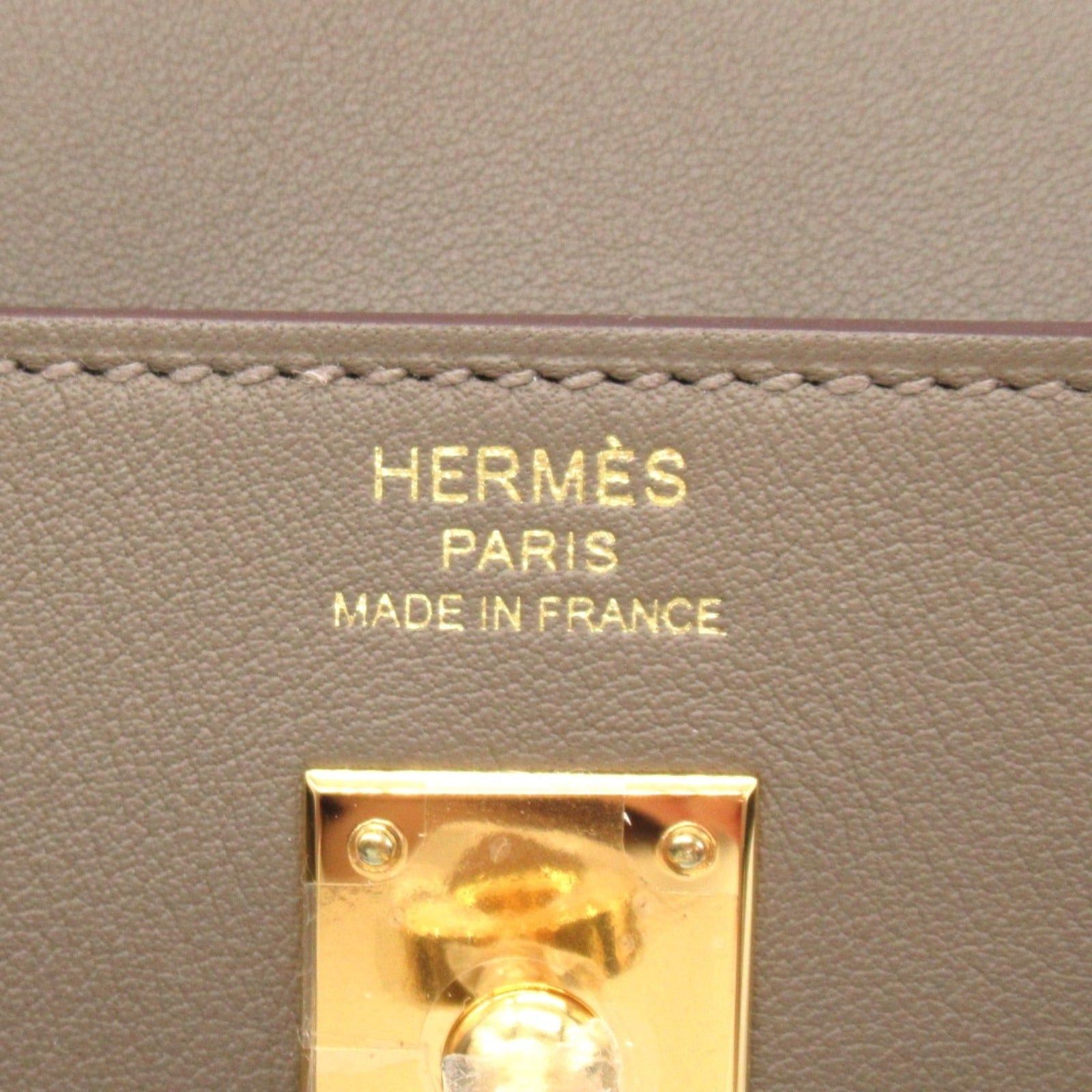 Hermes Hermes Kelly Move Étoupe Shoulder Bag Leather Veau Swift Beige Gold Hardware B Stamp Size ONE SIZE - 6 Thumbnail