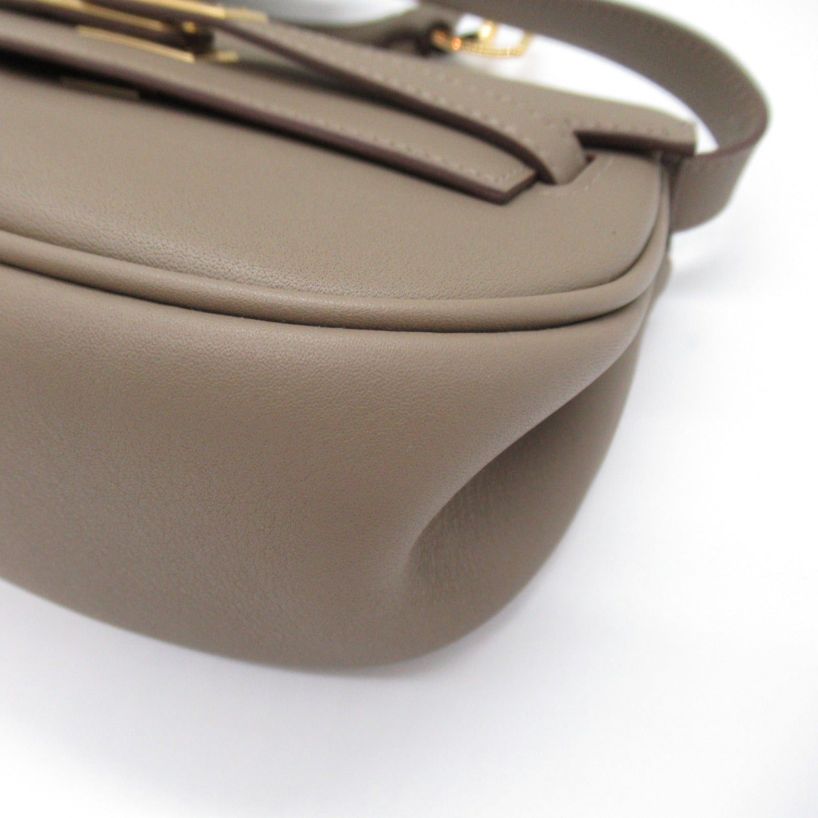 Hermes Hermes Kelly Move Étoupe Shoulder Bag Leather Veau Swift Beige Gold Hardware B Stamp Size ONE SIZE - 9 Thumbnail