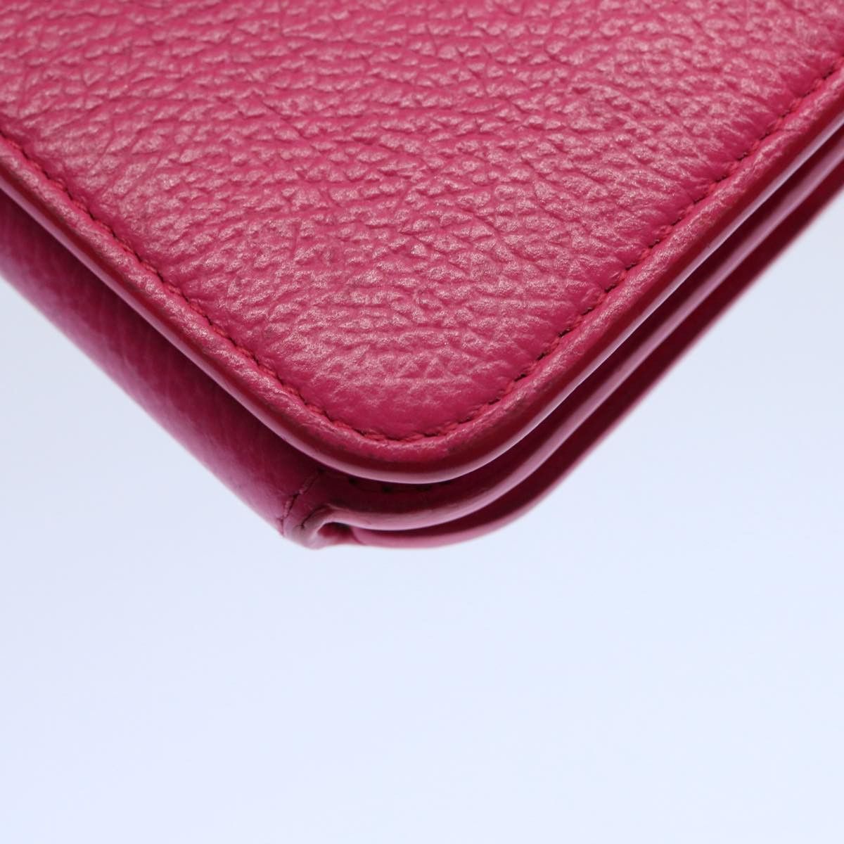 Balenciaga Cash Pink Leather Wallet (Pre-Owned) Size ONE SIZE - 12 Thumbnail