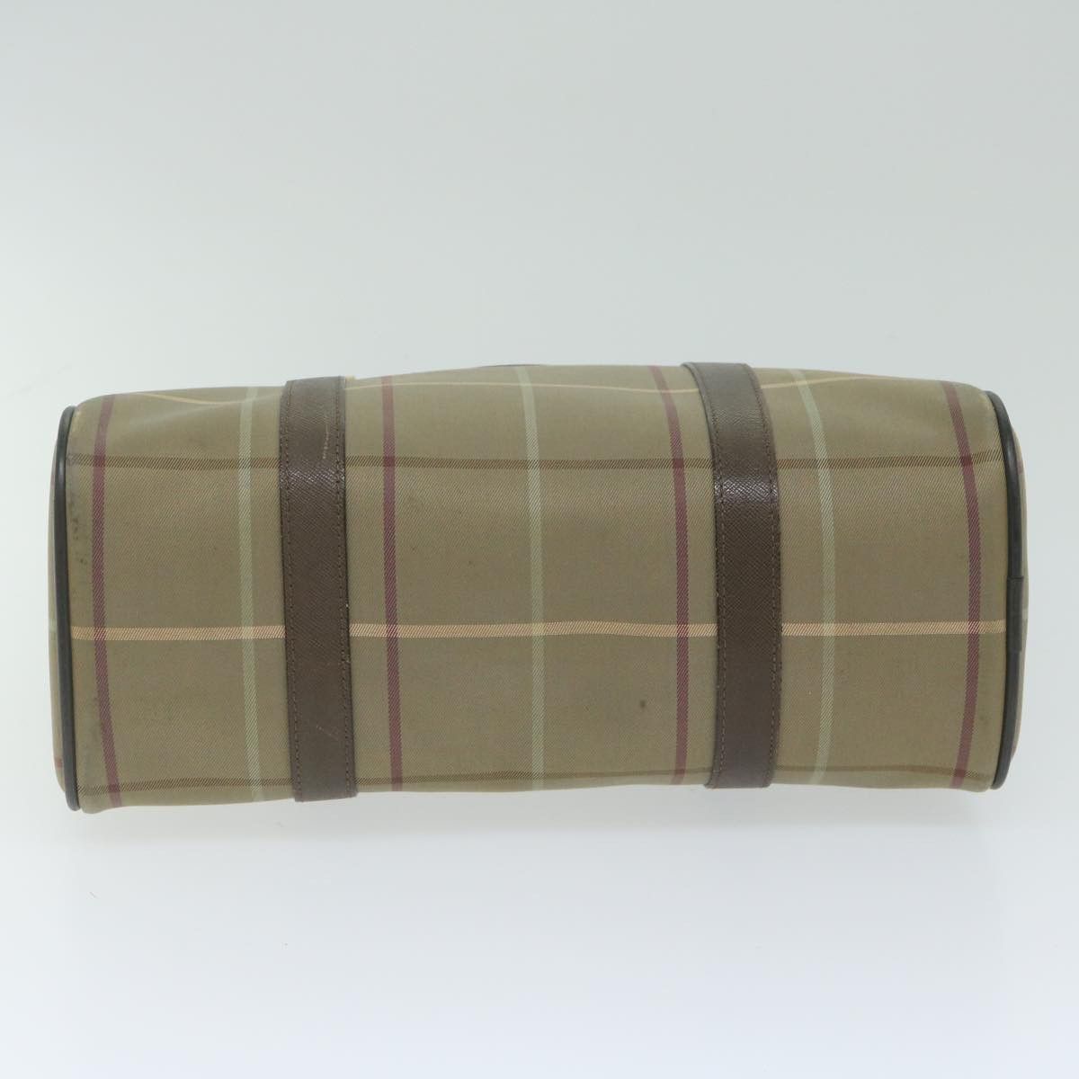 Burberry Nova Check Brown Synthetic Handbag (Pre-Owned) Size ONE SIZE - 3 Thumbnail