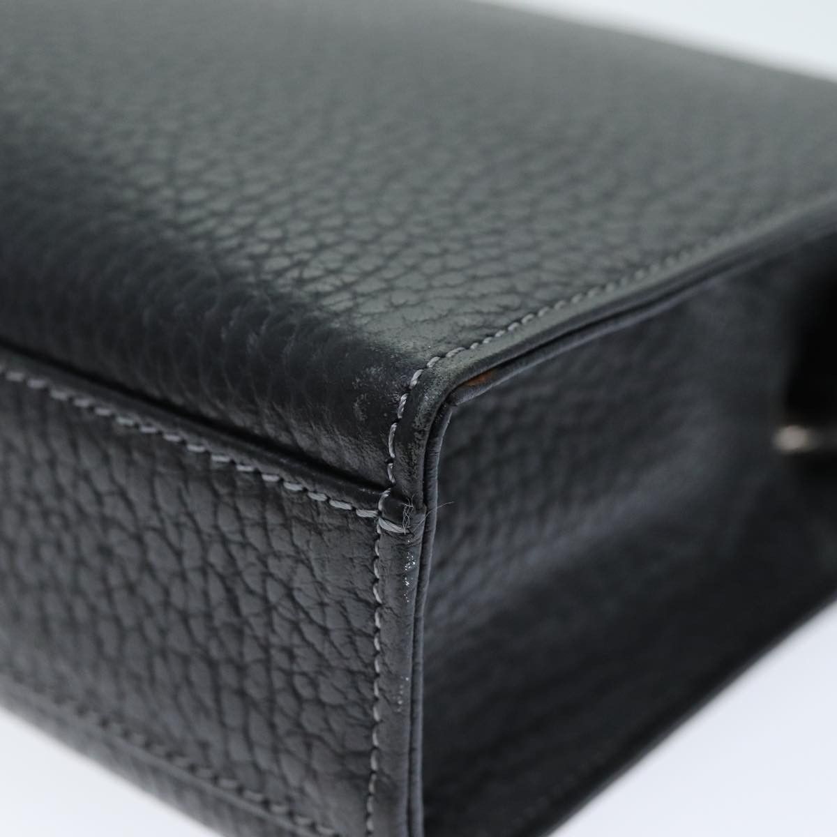 Burberry Black Leather Clutch Bag (Pre-Owned) Size ONE SIZE - 13 Thumbnail