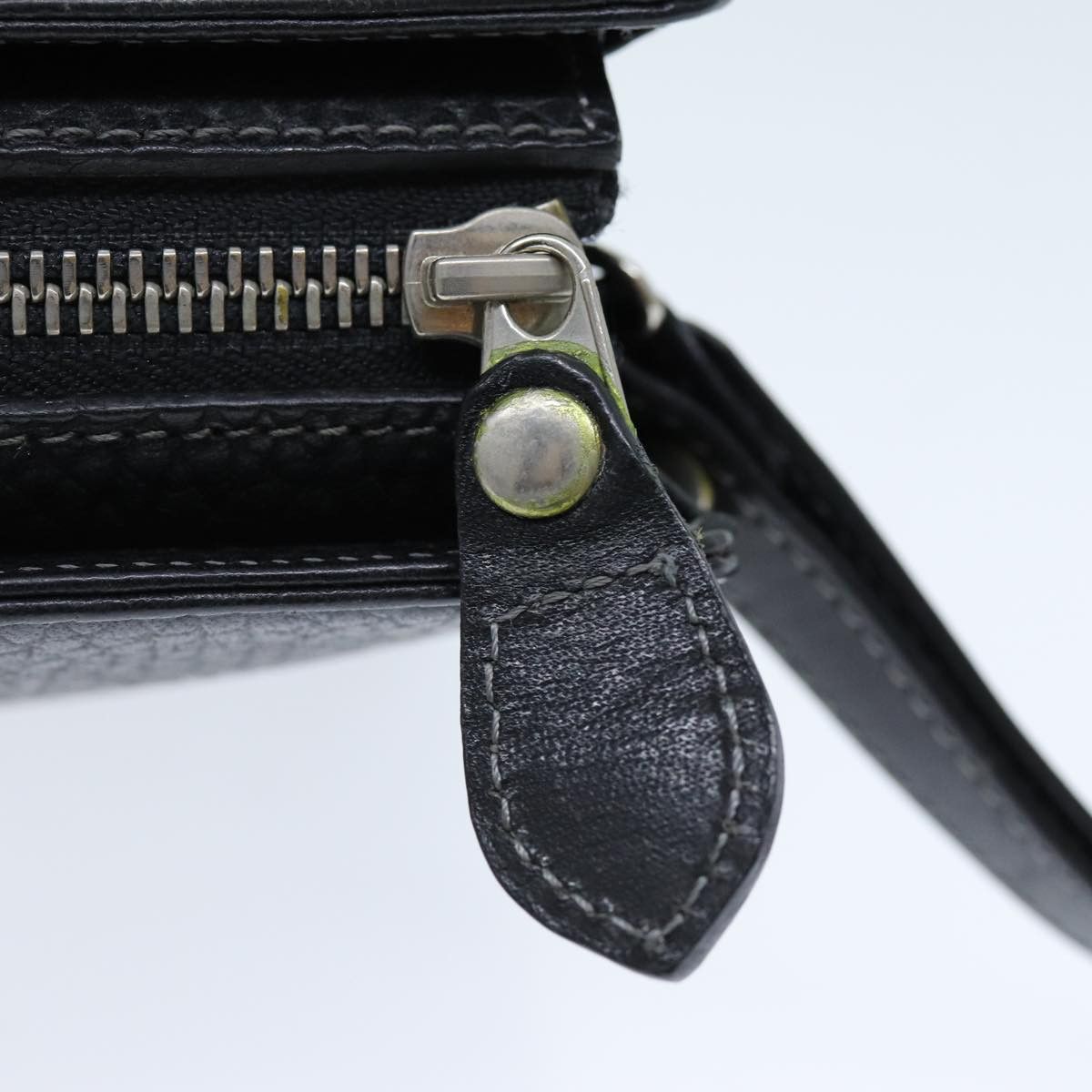 Burberry Black Leather Clutch Bag (Pre-Owned) Size ONE SIZE - 11 Thumbnail