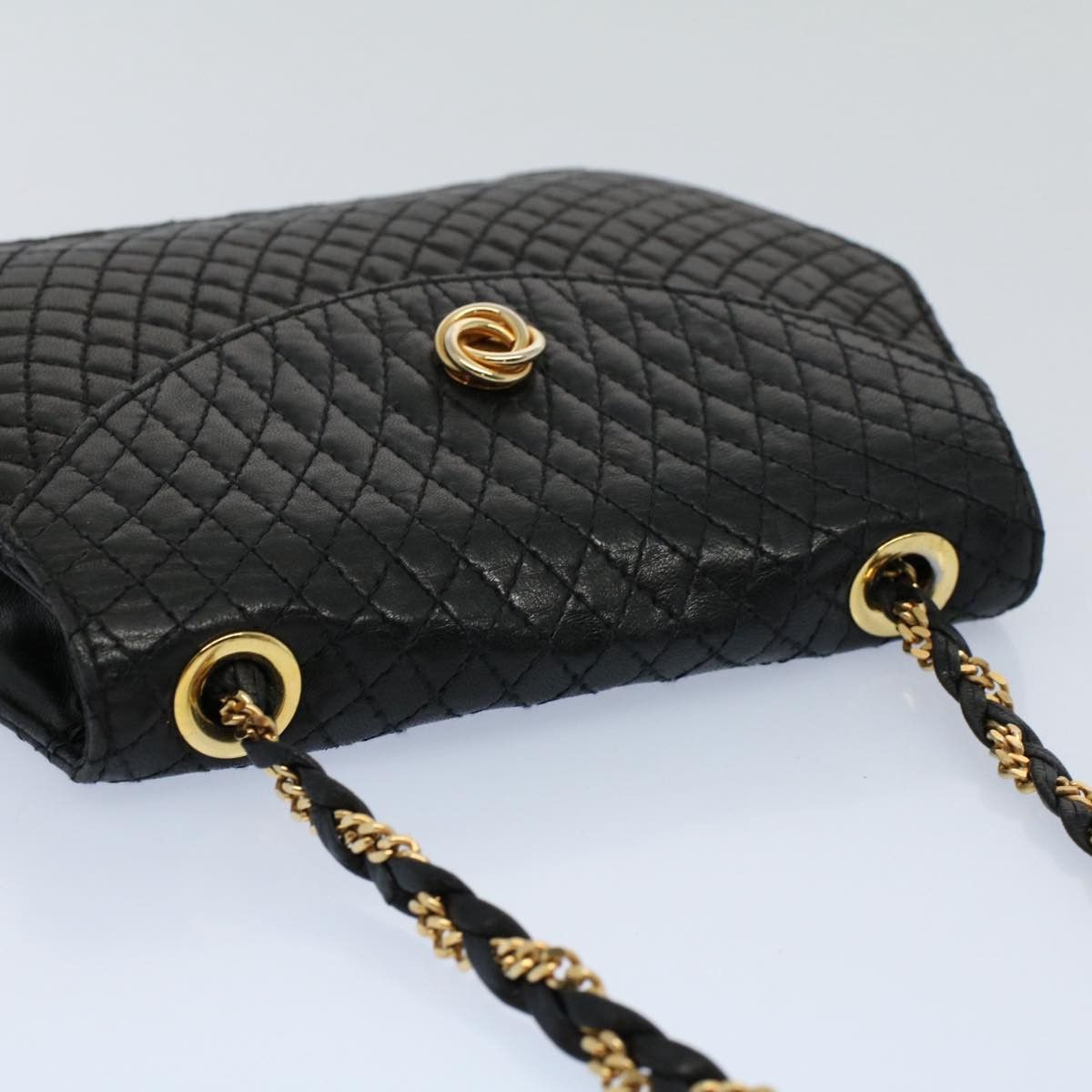 Bally Black Leather Shoulder Bag (Pre-Owned) Size ONE SIZE - 9 Thumbnail