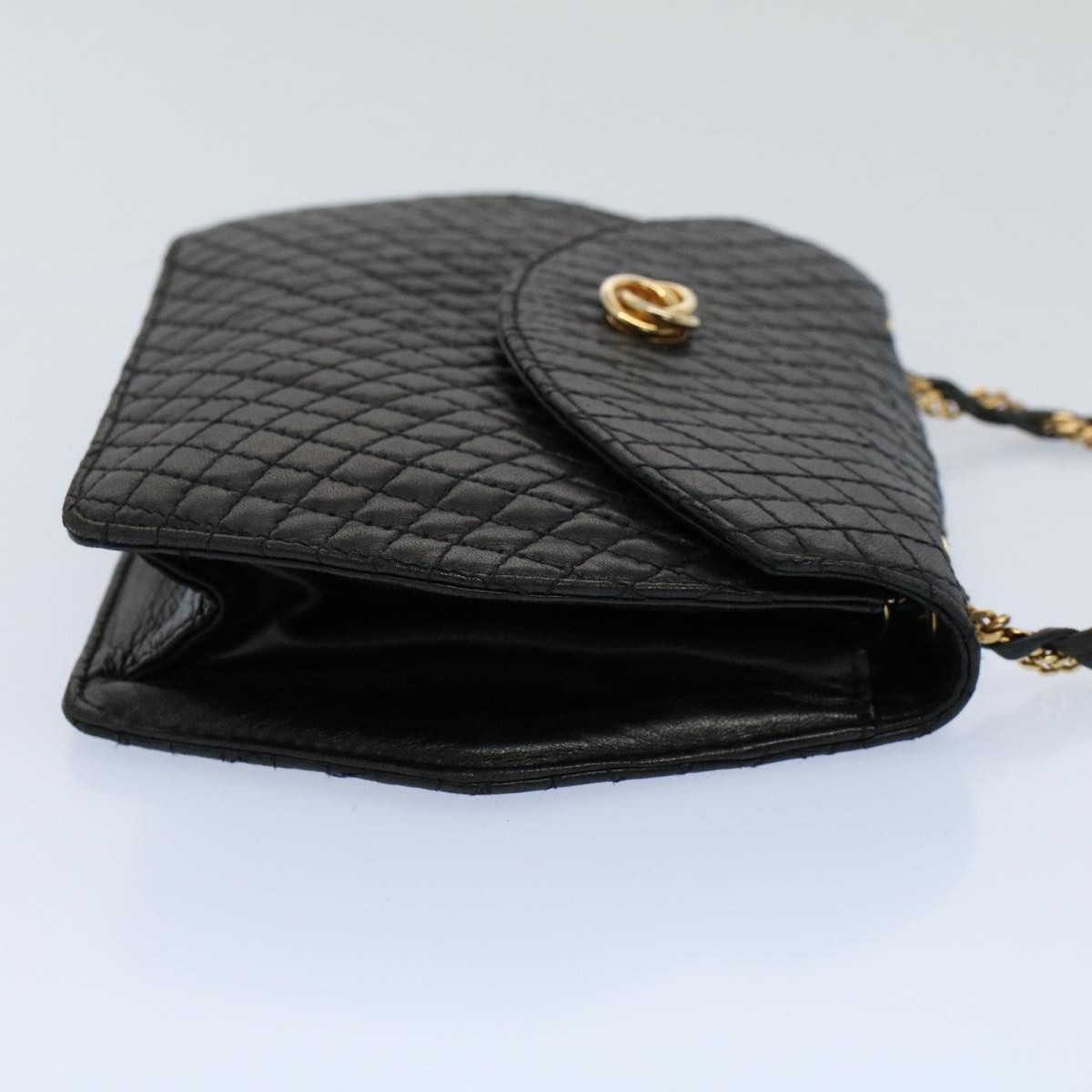 Bally Black Leather Shoulder Bag (Pre-Owned) Size ONE SIZE - 8 Thumbnail