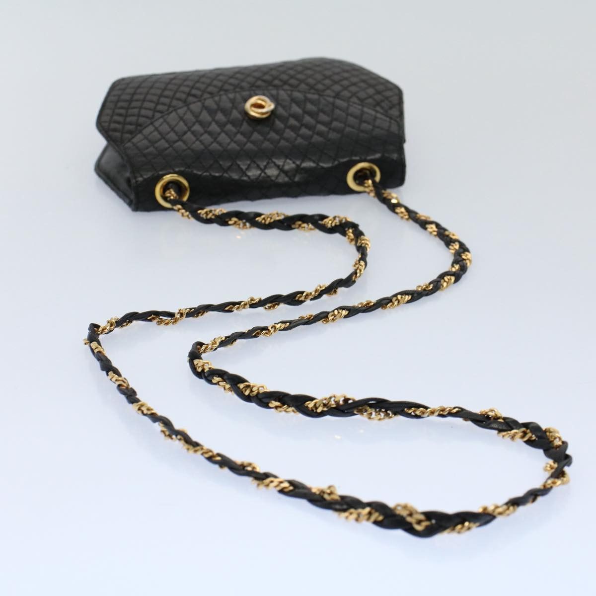 Bally Black Leather Shoulder Bag (Pre-Owned) Size ONE SIZE - 4 Thumbnail