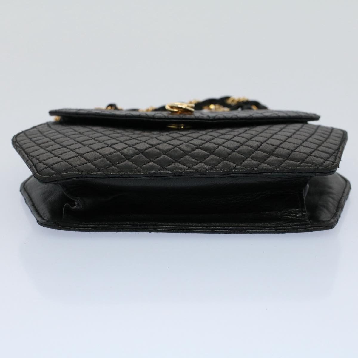 Bally Black Leather Shoulder Bag (Pre-Owned) Size ONE SIZE - 3 Thumbnail