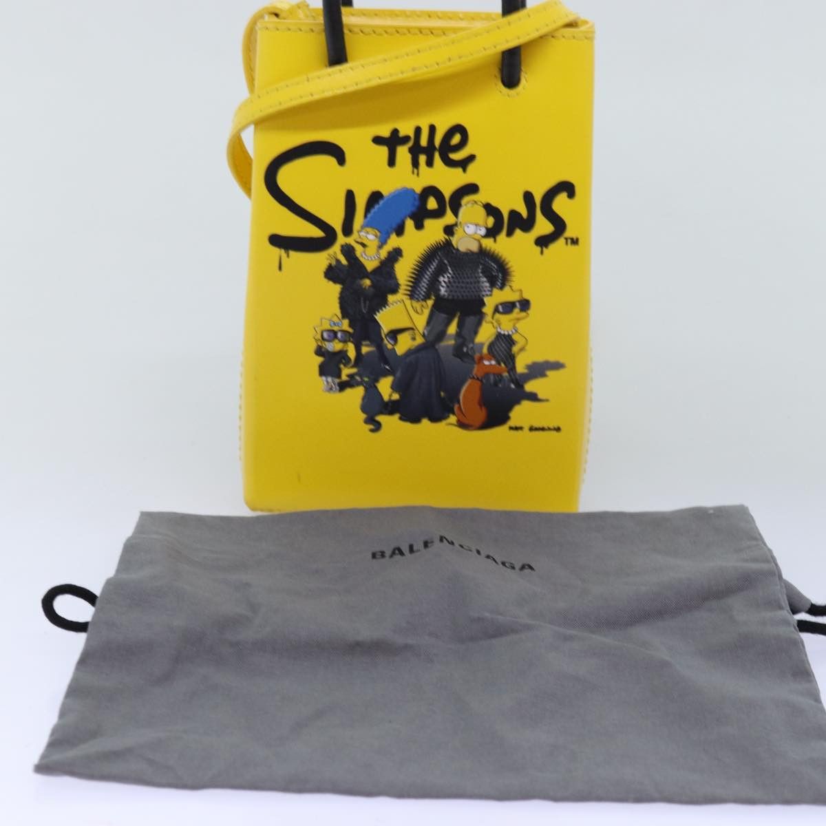 Balenciaga - Yellow Leather Handbag (Pre-Owned) Size ONE SIZE - 9 Thumbnail