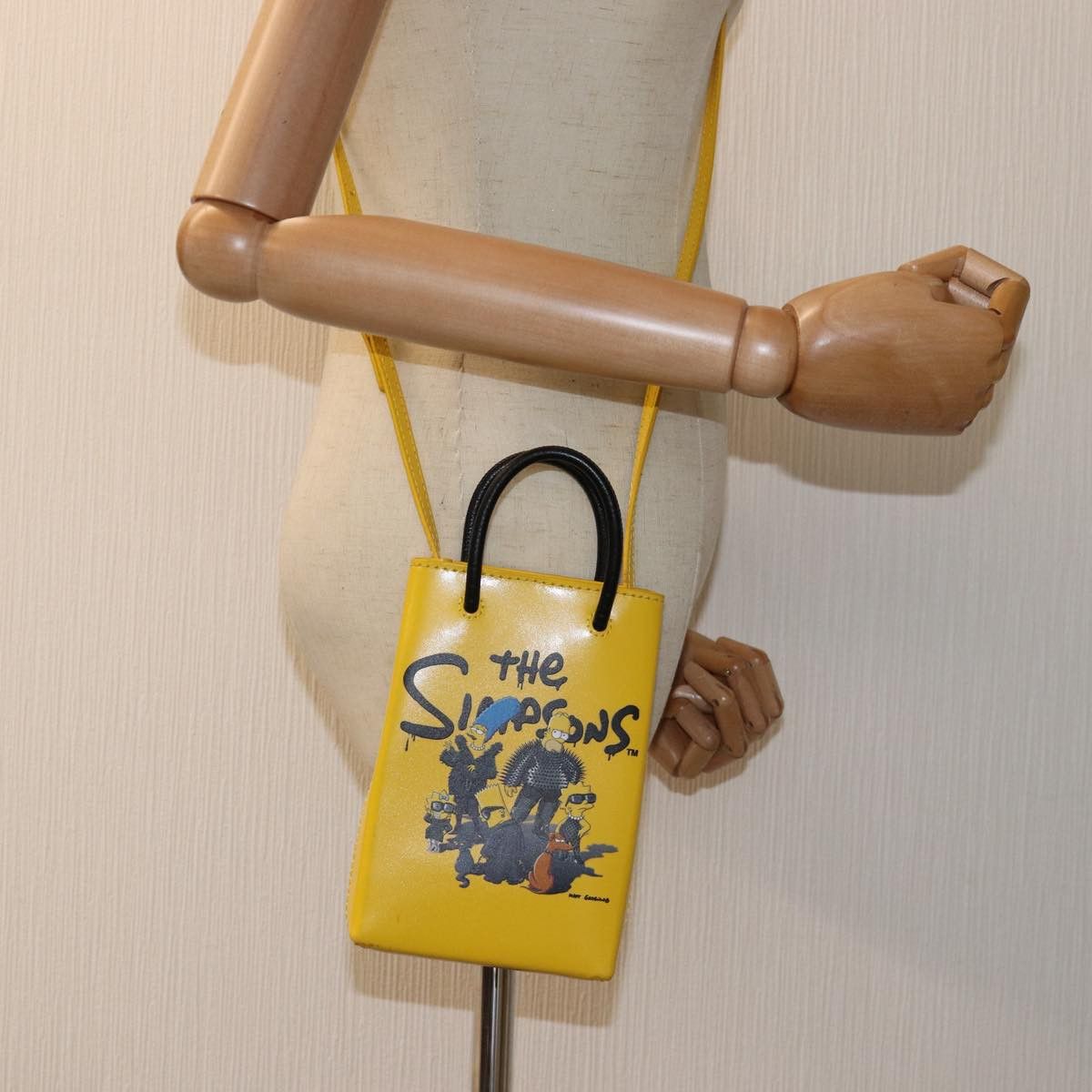 Balenciaga - Yellow Leather Handbag (Pre-Owned) Size ONE SIZE - 7 Thumbnail