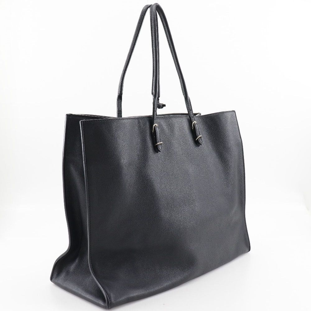 Balenciaga Papier Black Leather Tote Bag (Pre-Owned) Size ONE SIZE - 4 Thumbnail