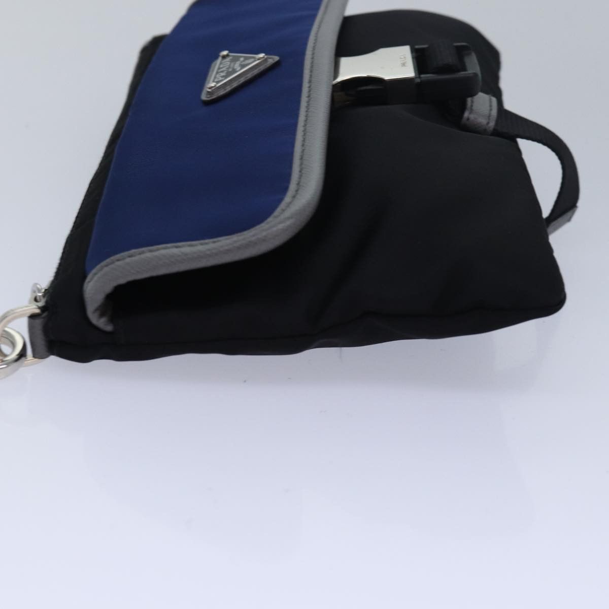 Prada Black Synthetic Clutch Bag (Pre-Owned) Size ONE SIZE - 9 Thumbnail