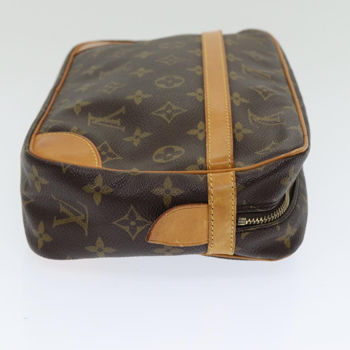 Louis Vuitton Compiegne 28 Brown Canvas Clutch Bag (Pre-Owned) Size ONE SIZE - 8 Thumbnail