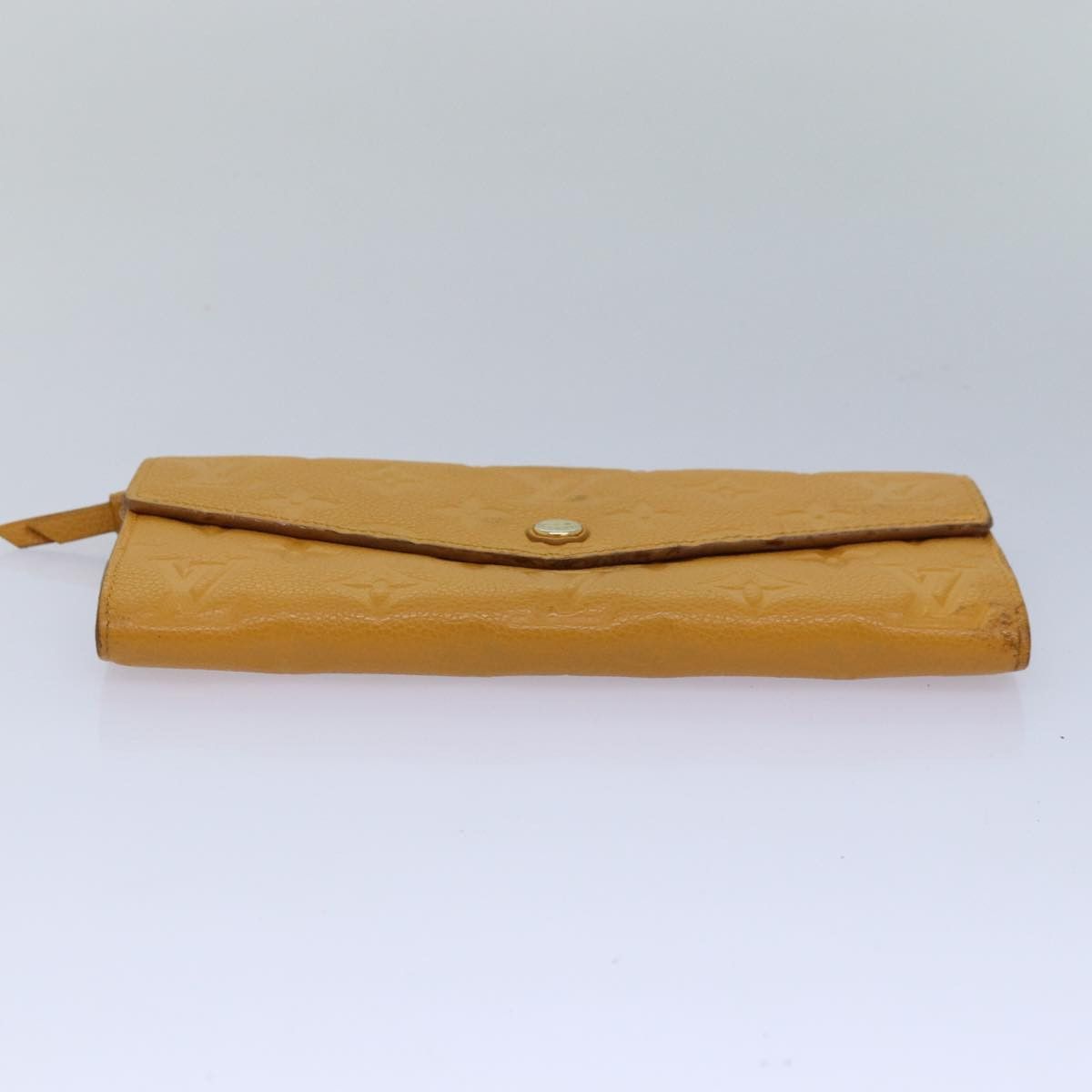 Louis Vuitton Portefeuille Yellow Leather Wallet (Pre-Owned) Size ONE SIZE - 3 Thumbnail