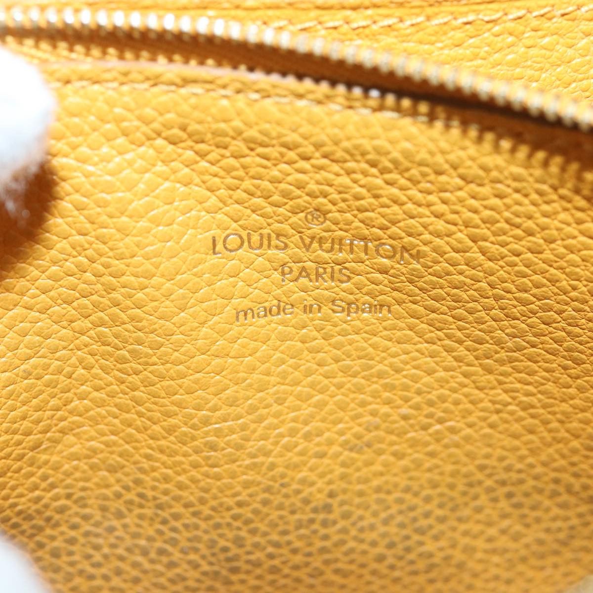 Louis Vuitton Portefeuille Yellow Leather Wallet (Pre-Owned) Size ONE SIZE - 7 Thumbnail