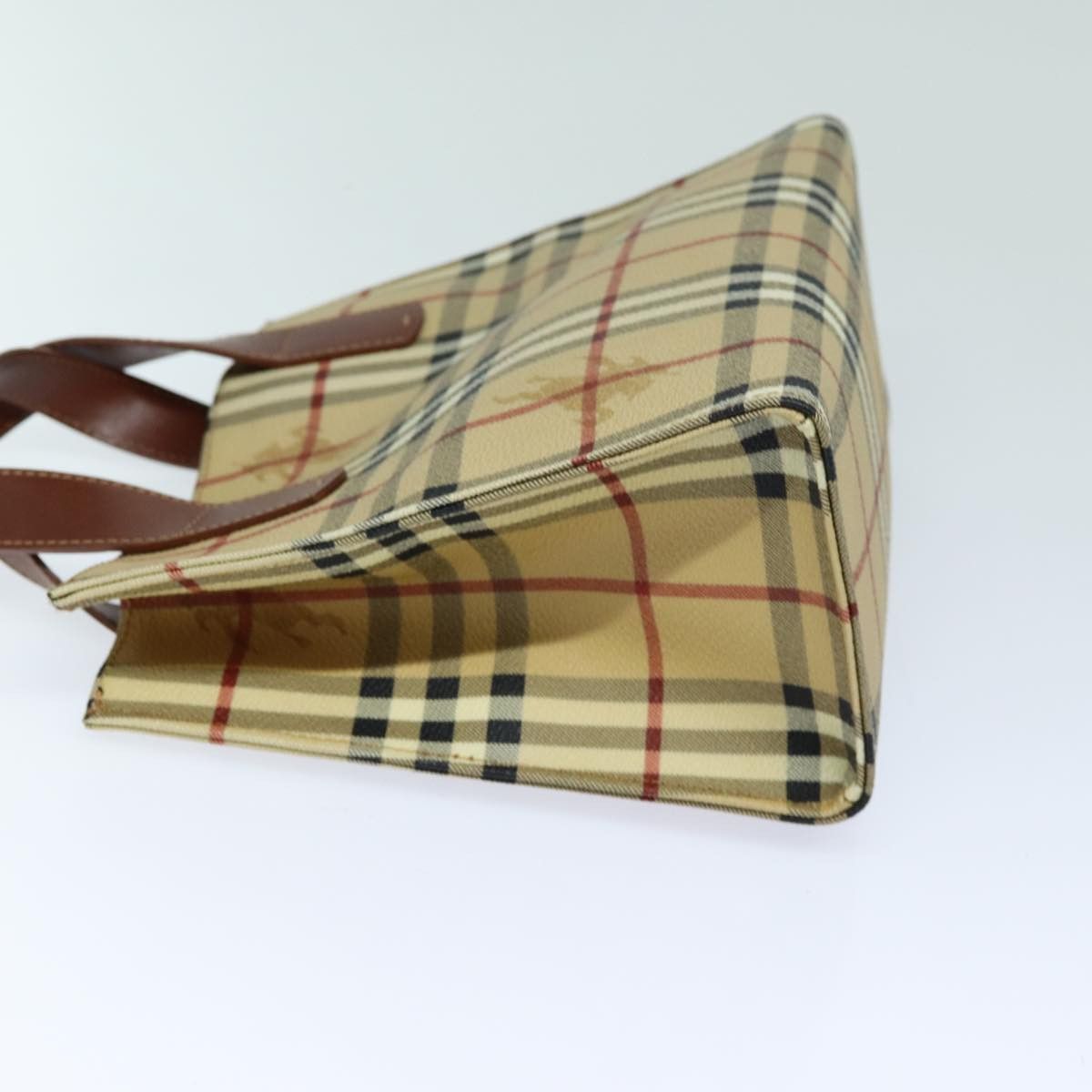 Burberry Beige Leather Handbag (Pre-Owned) Size ONE SIZE - 9 Thumbnail