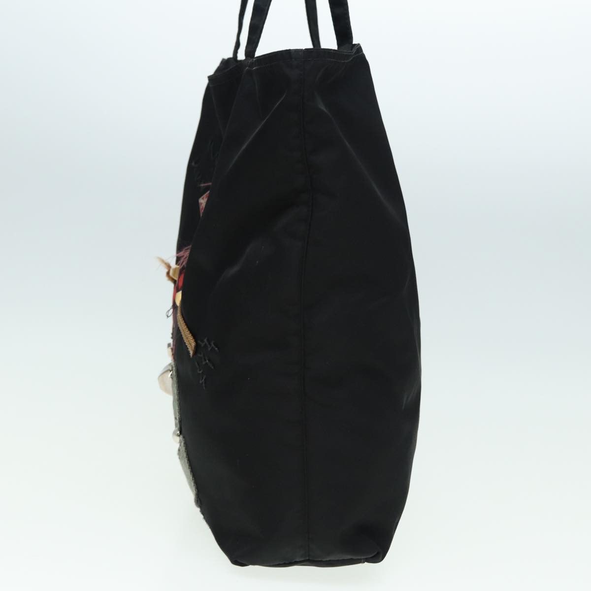 Prada Robot Black Synthetic Tote Bag (Pre-Owned) Size ONE SIZE - 12 Thumbnail