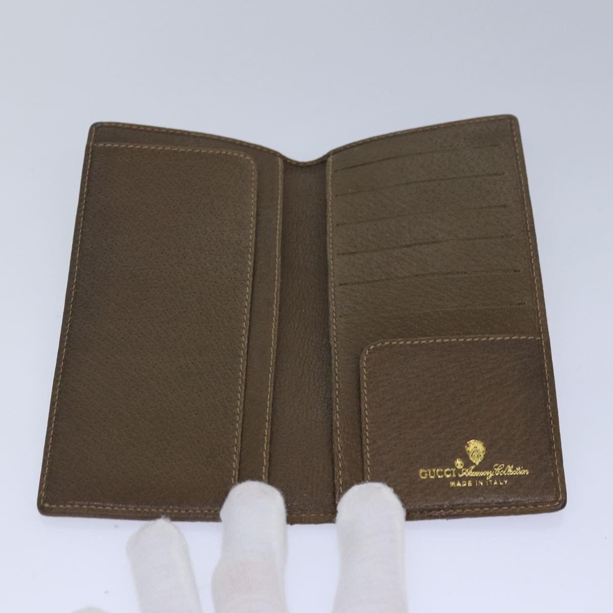 Gucci Gg Supreme Beige Canvas Wallet (Pre-Owned) Size ONE SIZE - 6 Thumbnail